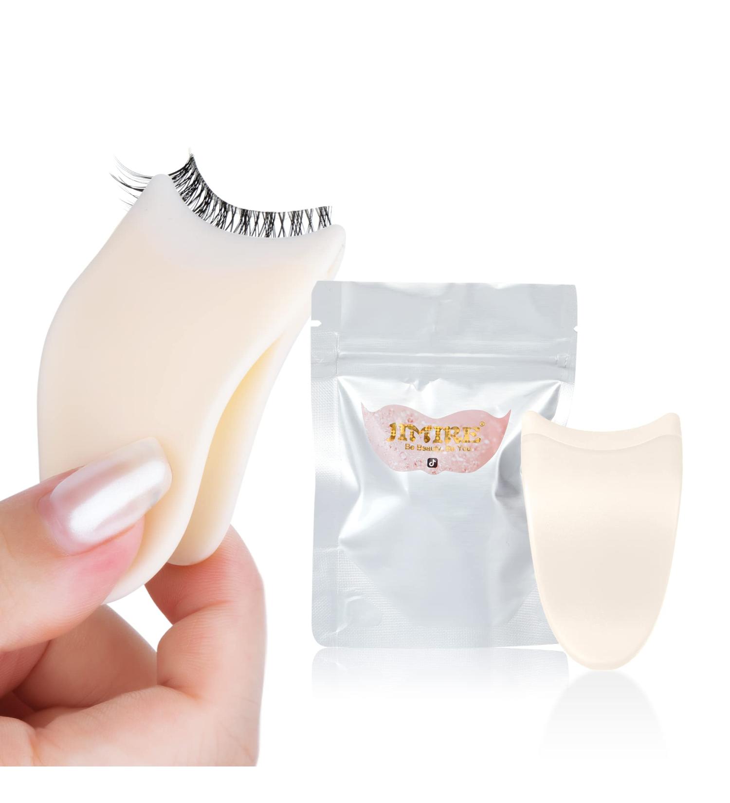 False Eyelashes Applicator Tool Lashes Clip Tweezers for Beginners Easy to Apply Eyelashes Daily Use Buddy Tool(Beige) - Buy Online on GoSupps.com