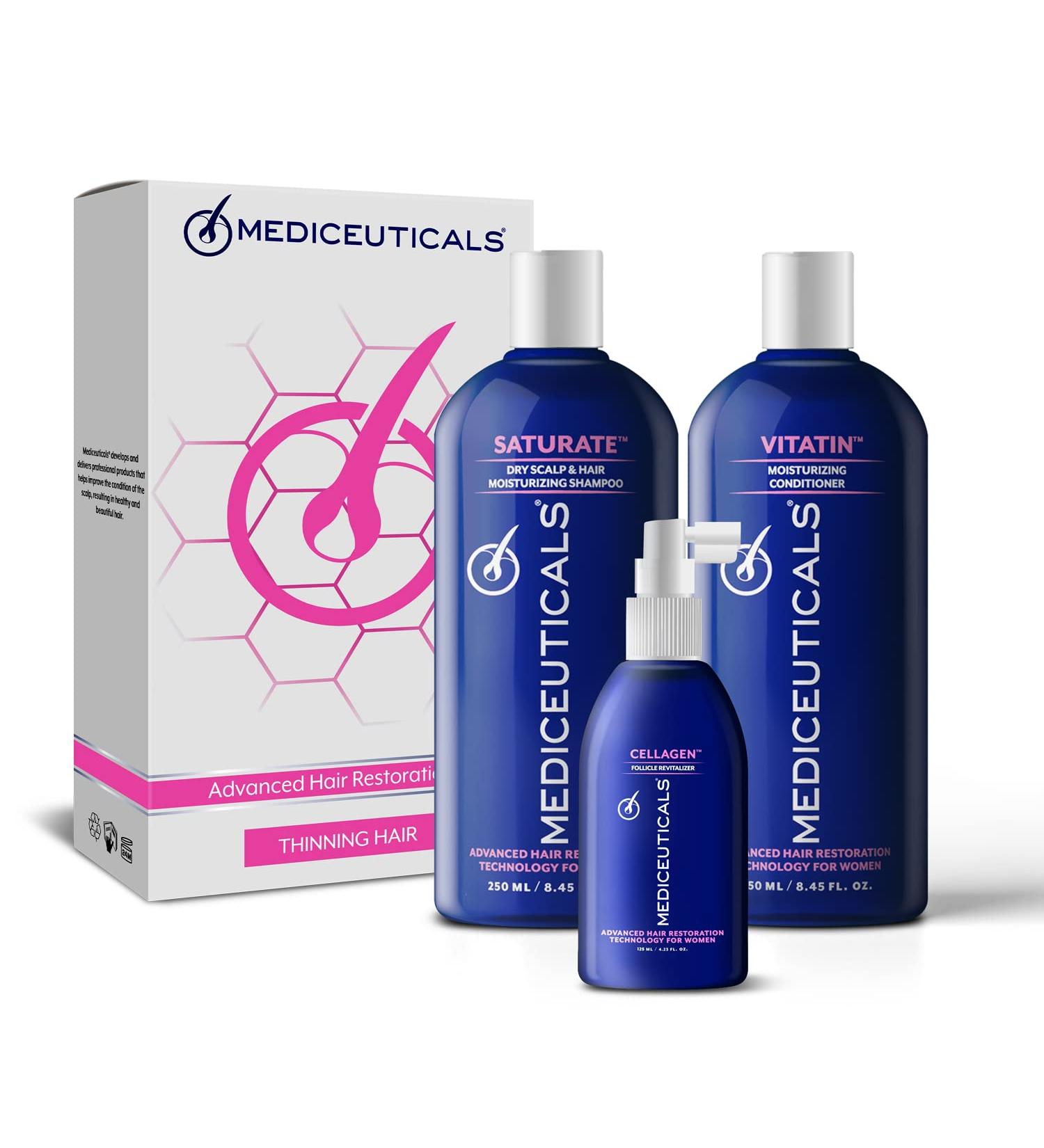 Mediceuticals Dry Scalp+Hair Treatment Set - Buy Online on GoSupps.com