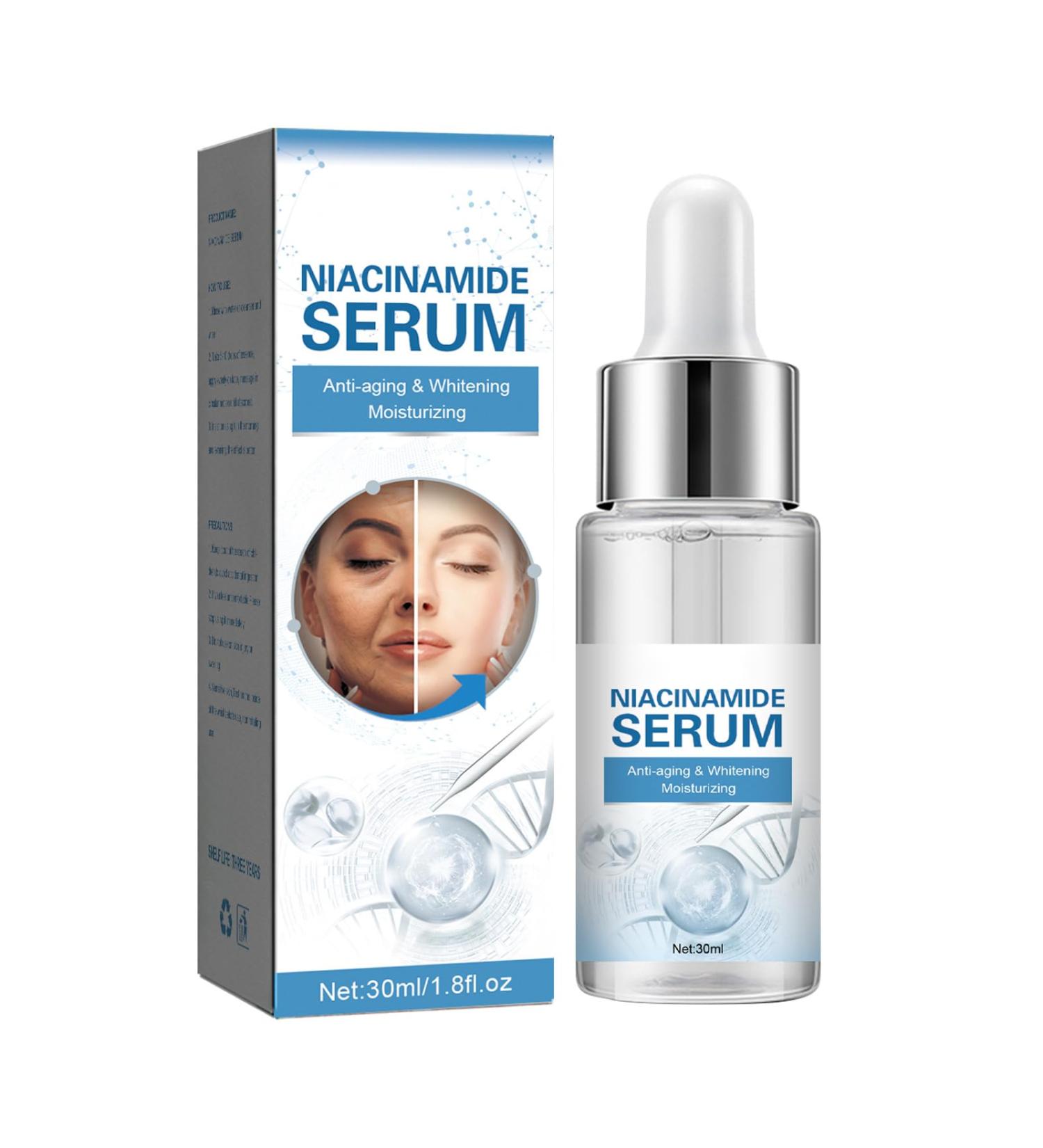 Hyaluronic Acid Serums for Face with Vitamin Anti-Aging Serums in a Bottle Hydrating Product to Plump Dry Skin Lift Skin Care Facial & Eye Liquid for Women