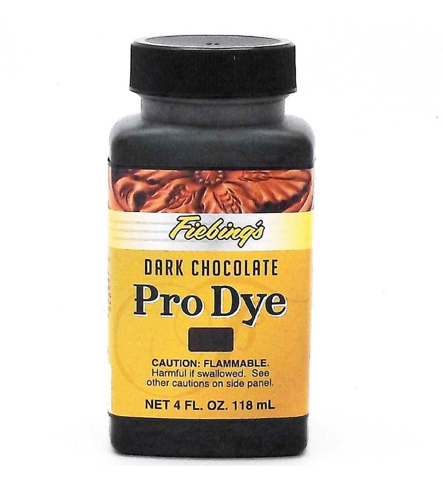Fiebing 4 Oz Professional Oil Dye Dark Chocolate - Buy Online on GoSupps.com