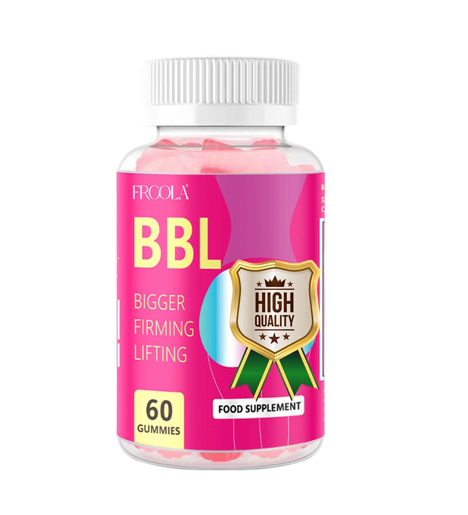 Frcola BBL Gummies Design for Women Health with Herbal Formula Strawberry Flavor 60 Counts - Buy Online on GoSupps.com