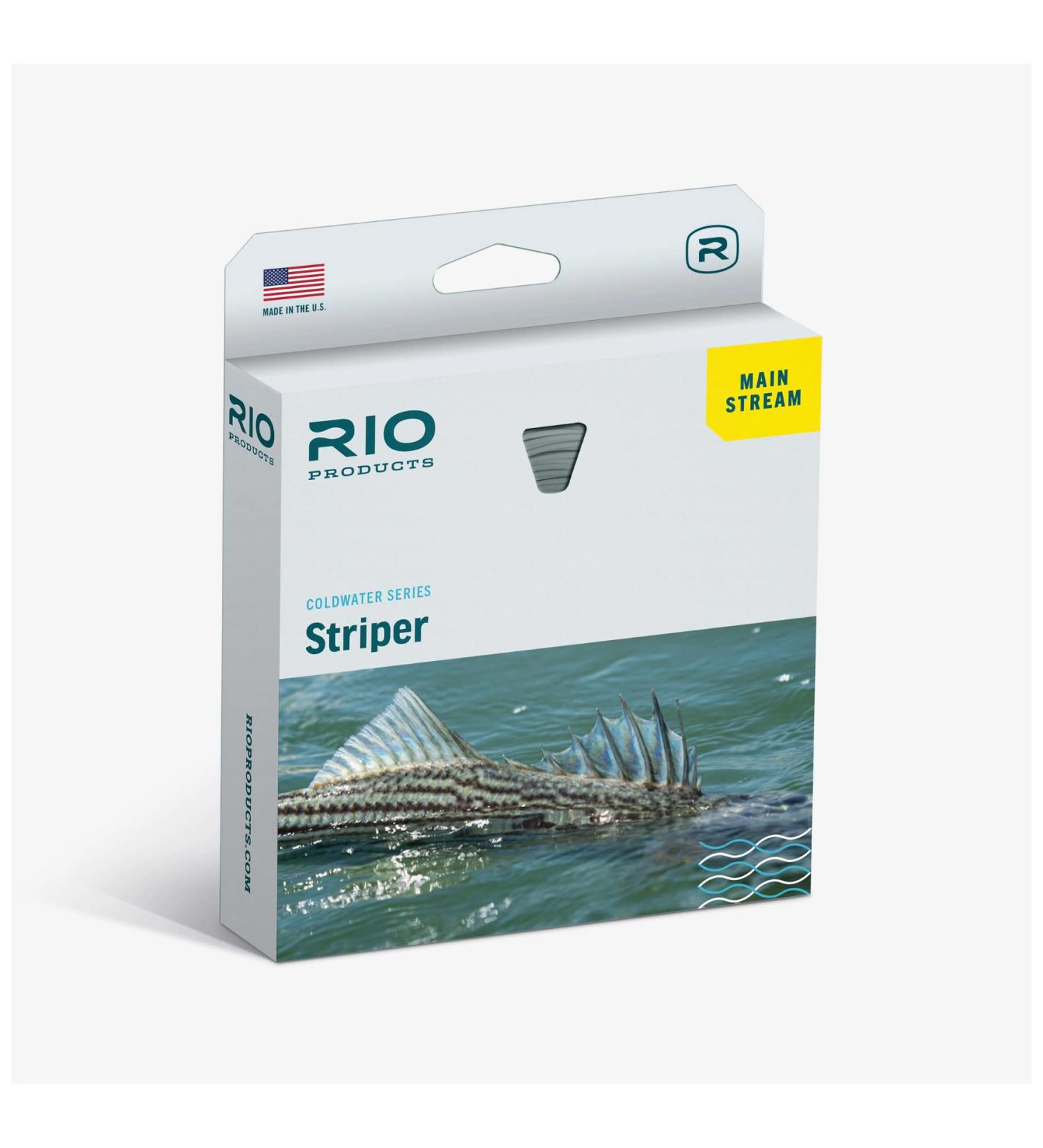 RIO Mainstream Striper Fly Fishing Line for Striped Bass WF8I - Cold Water Series - Buy Online on GoSupps.com