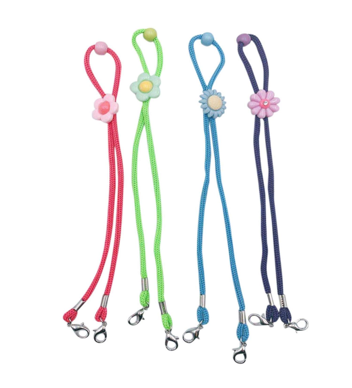 4/7/11 Piece Adjustable Mouth Protection Lanyard & Bracket - Multicolored Nose Cover Accessories for Public Transport - Buy Online on GoSupps.com
