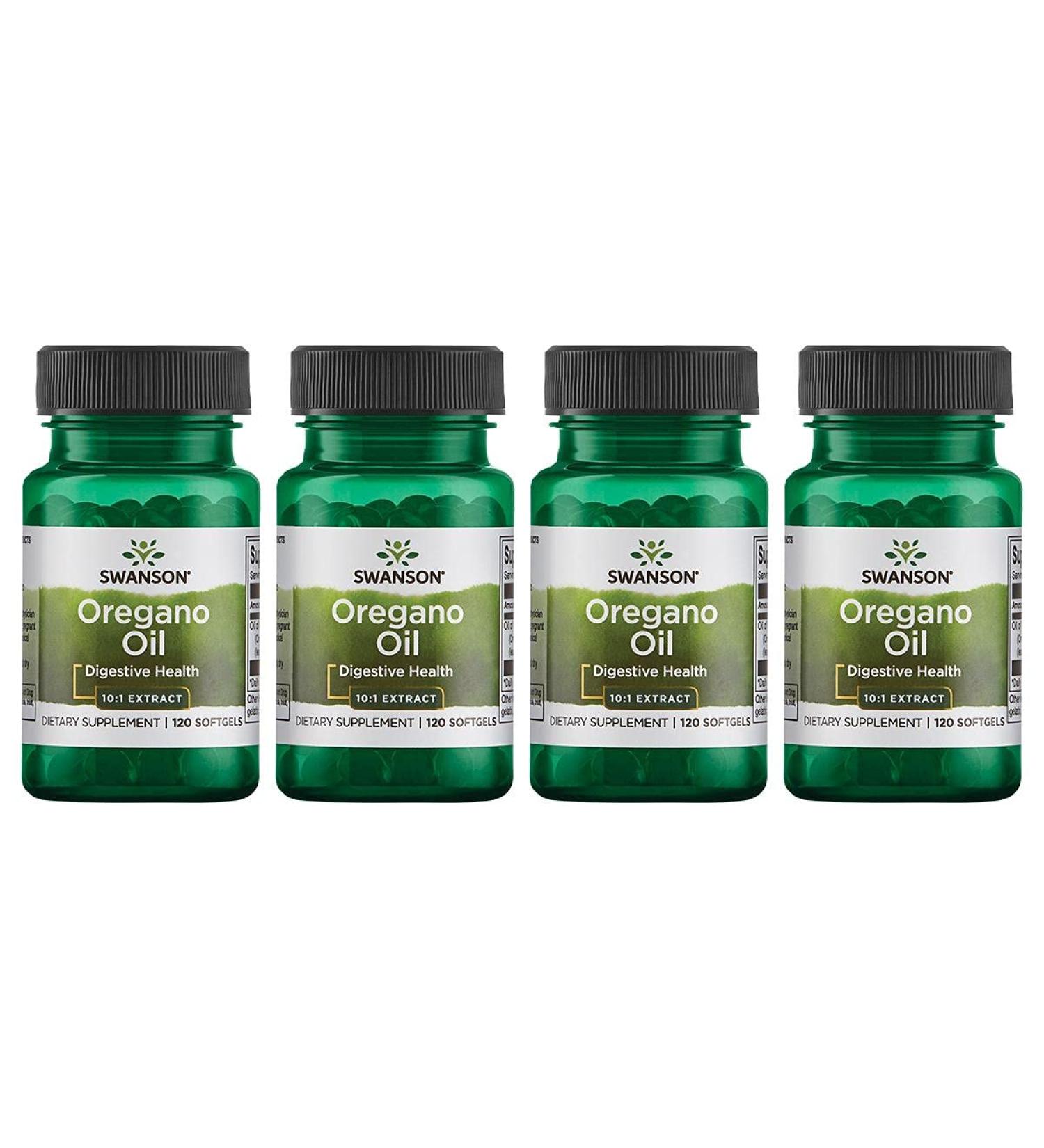Swanson Oregano Oil 120 Softgels - Premium Antioxidant & Immune Support - Buy Online on GoSupps.com