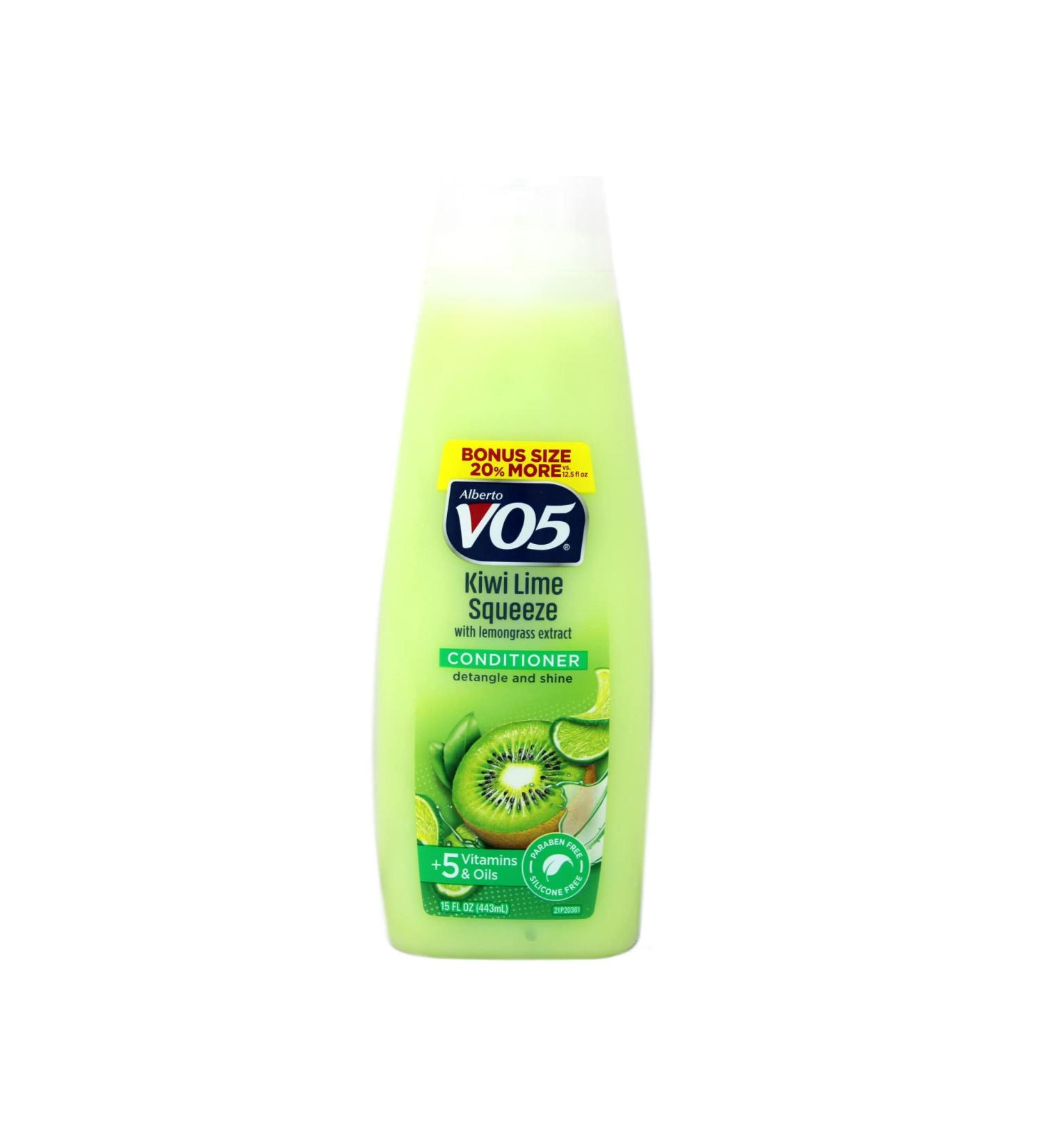 Herbal Escapes Kiwi Lime Squeeze Conditioner | Alberto Vo5 15 oz | Moisturizing & Nourishing Hair Care - Shop Internationally - Buy Online on GoSupps.com