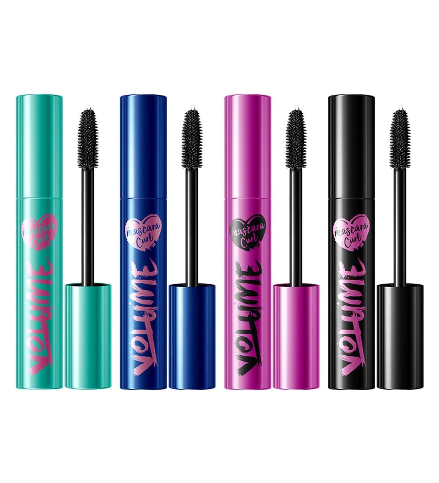 LDMZ Mascara Lash-Lengthening Black Mascara Washable Mascara Makeup Perfectly Defined Lashes Long-Stay No Clumping(4pcs Set) - Buy Online on GoSupps.com