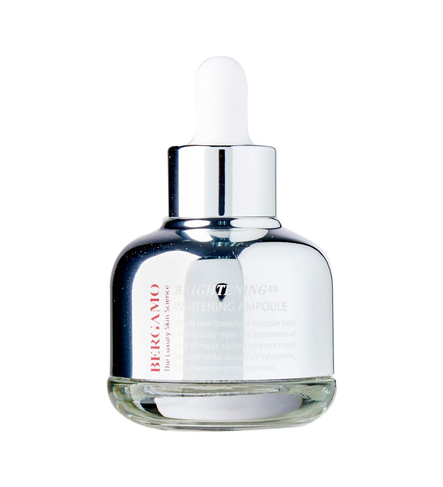Bergamo Luxury Skin Science Brightening EX Whitening Ampoule - Premium Facial Care for Radiant Skin - Buy Online on GoSupps.com