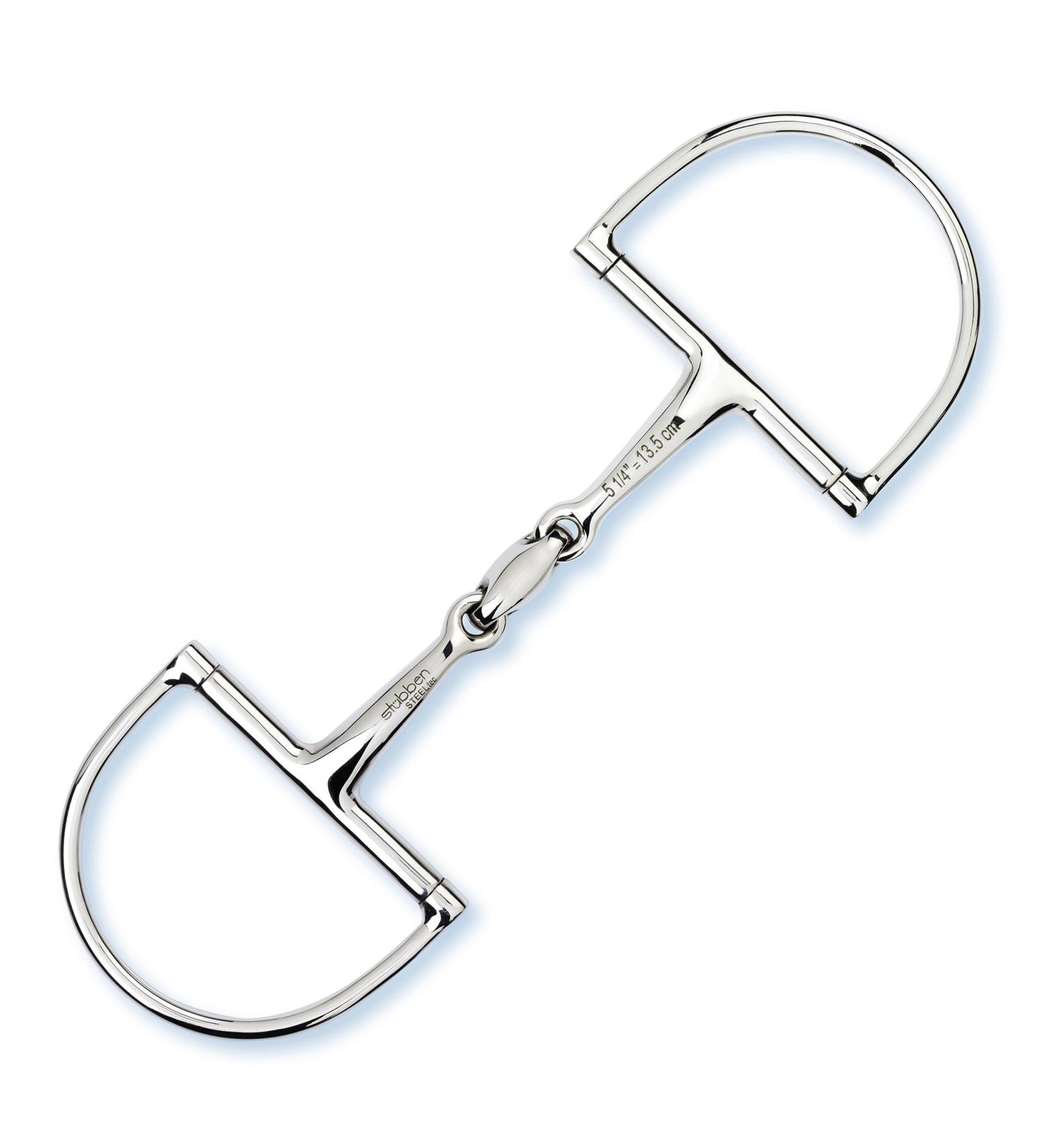Buy St bben 2251 D-Ring Bridle Bit - Easy Control Double Broken - 13.5 cm Stainless Steel - International Shipping Available - Buy Online on GoSupps.com