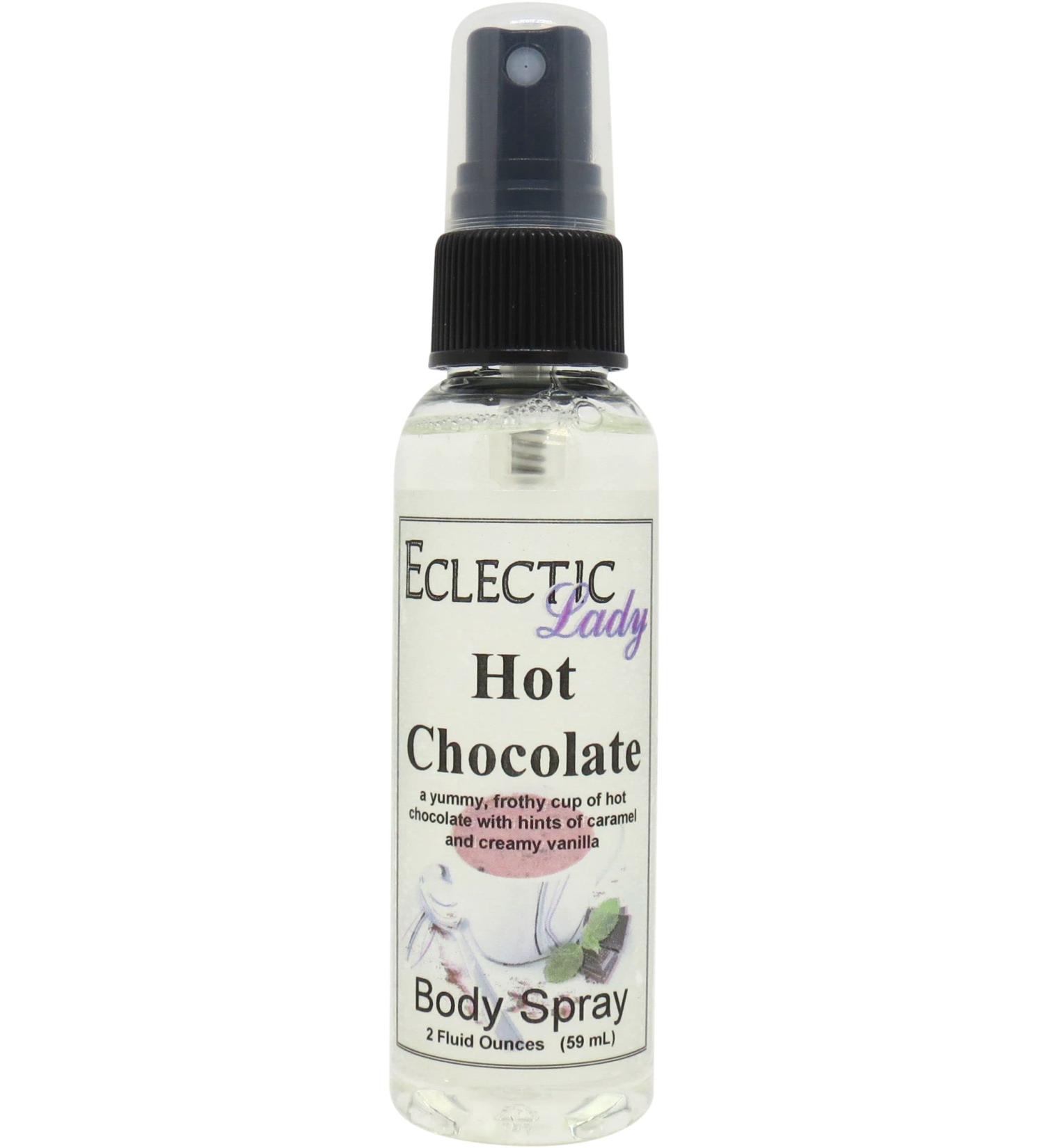 Hot Chocolate Body Spray (Double Strength) 2 ounces Body Mist for Women with Clean Light & Gentle Fragrance Long Lasting Perfume with Comforting Scent for Men & Women Cologne with Soft Subtle 2 Fluid Ounces (Double Strength) - Buy Online on GoSupps.com