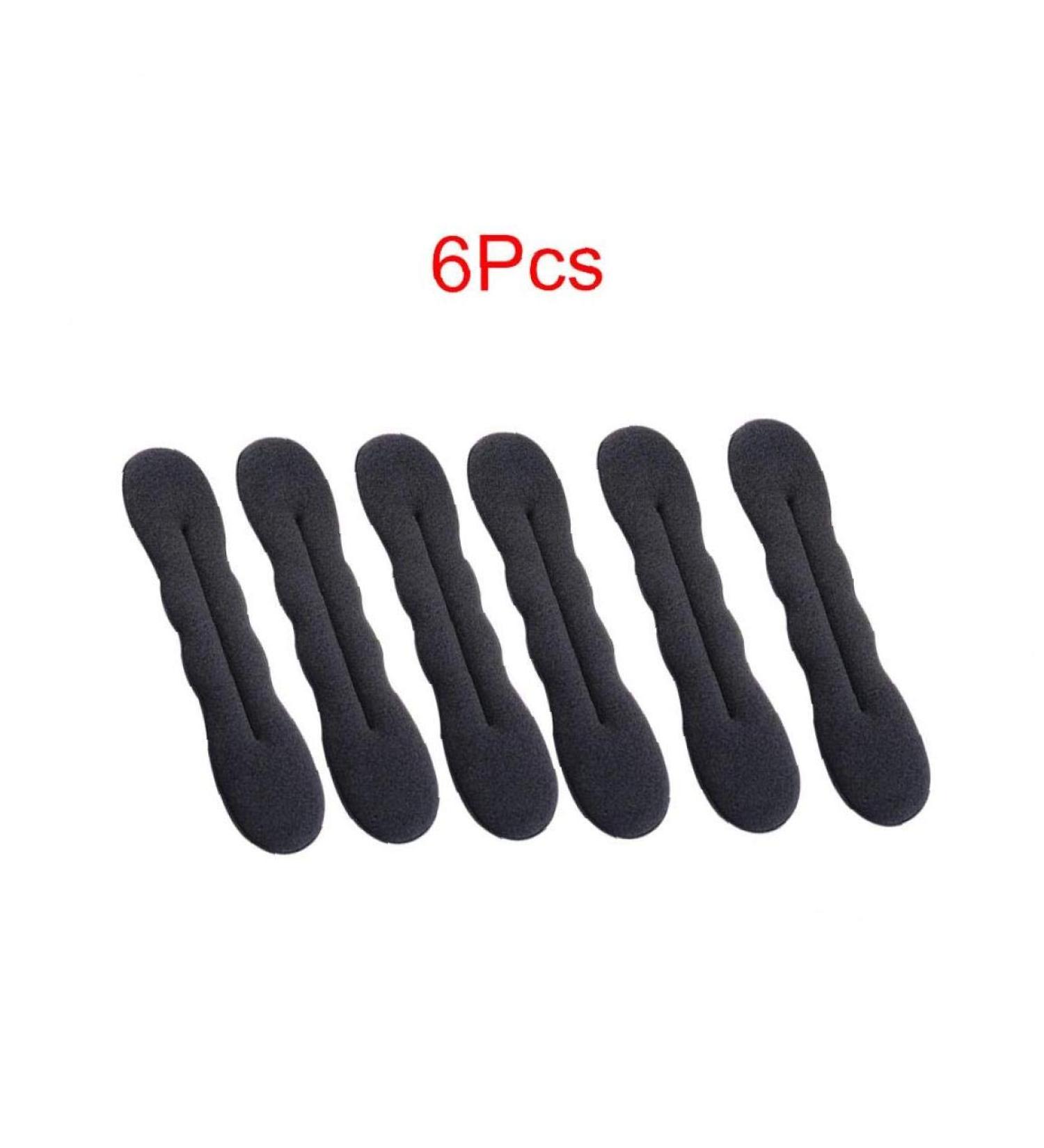 6PC Magic Hair Bun Makers - Torsion Curlers & DIY Styling Tools for Women | Perfect Ballet Bun & Coiffure Accessories - International Shipping Available - Buy Online on GoSupps.com