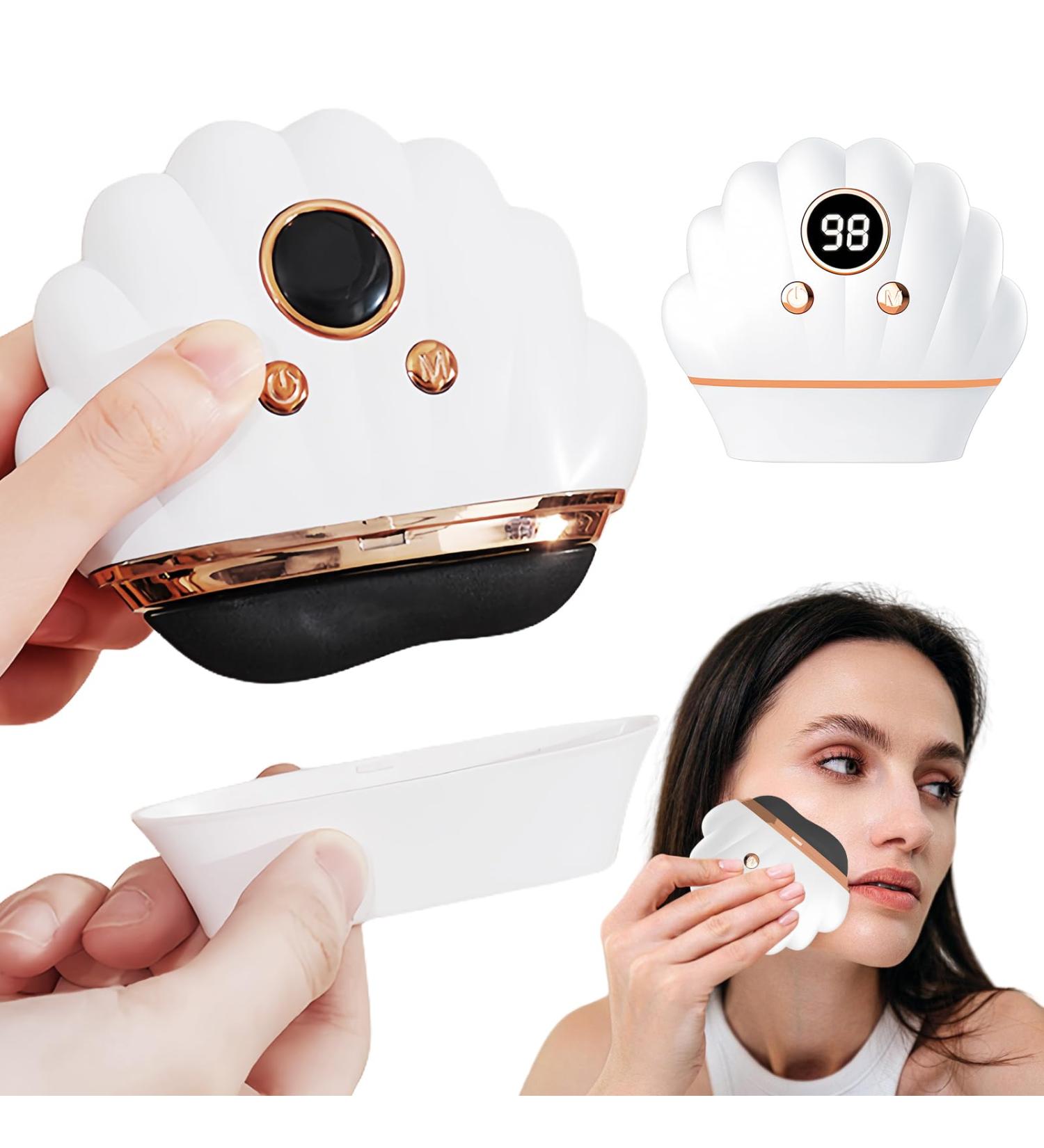 Facial Massager Anti Aging Face Massage Machine Gua Sha Face Tools Anti Wrinkle Face Device Electric Face Massager Electric Face Massager with Heat Vibration Anti-Aging - Buy Online on GoSupps.com