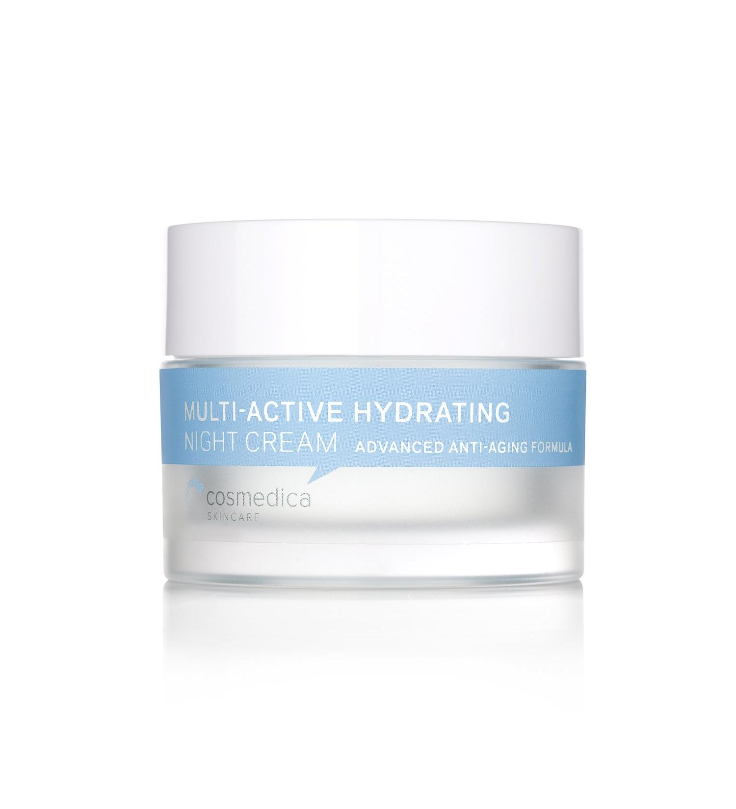 Cosmedica Skincare Multi-Active Hydrating Night Cream Advanced Anti-Aging Formula 1.76 oz (50 g)