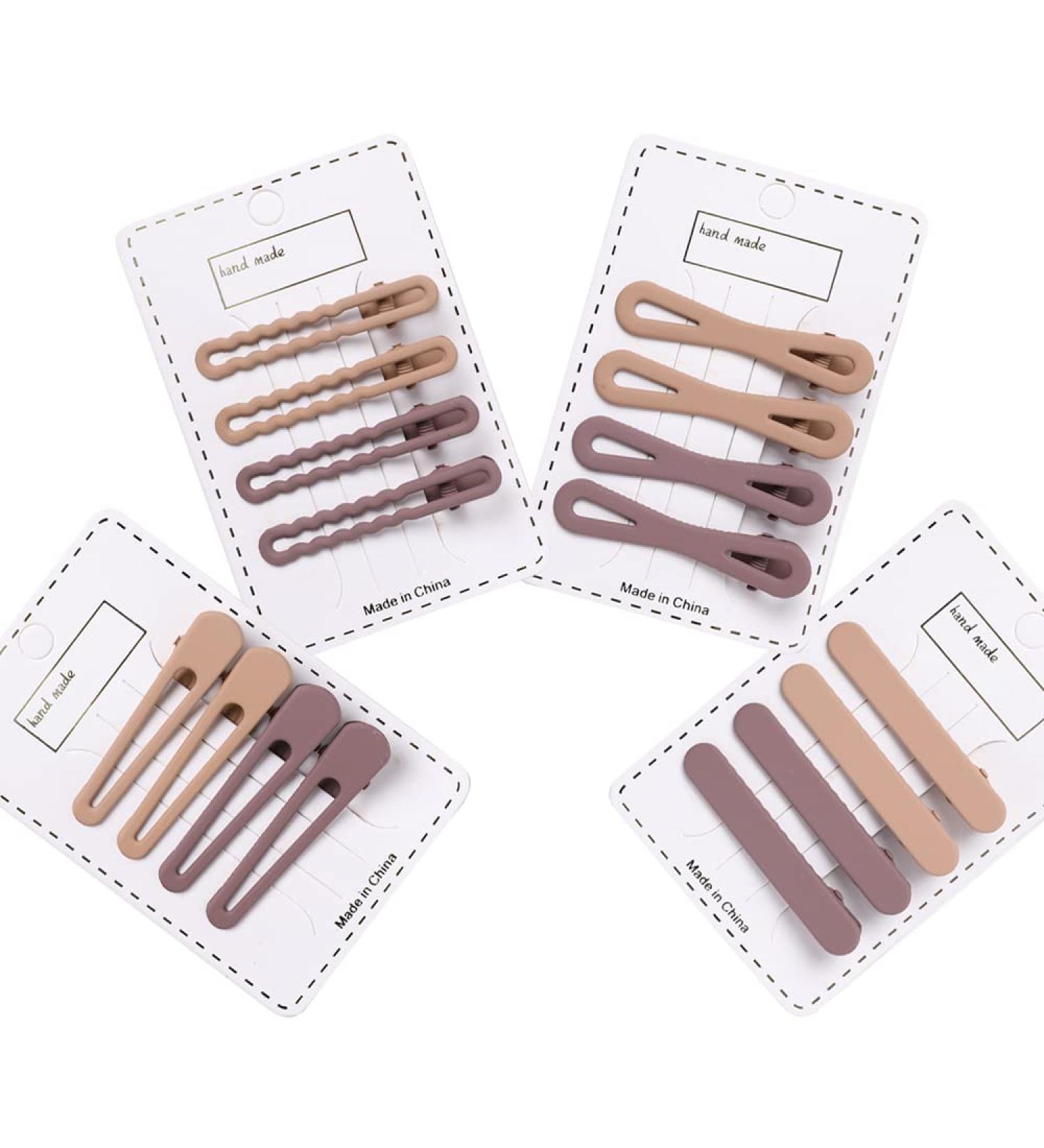 16PCS Metal Duck Bill Hair Clips for Women - No Slip Hair Pins by Yerpkefey (Light Coffee) - Buy Online on GoSupps.com