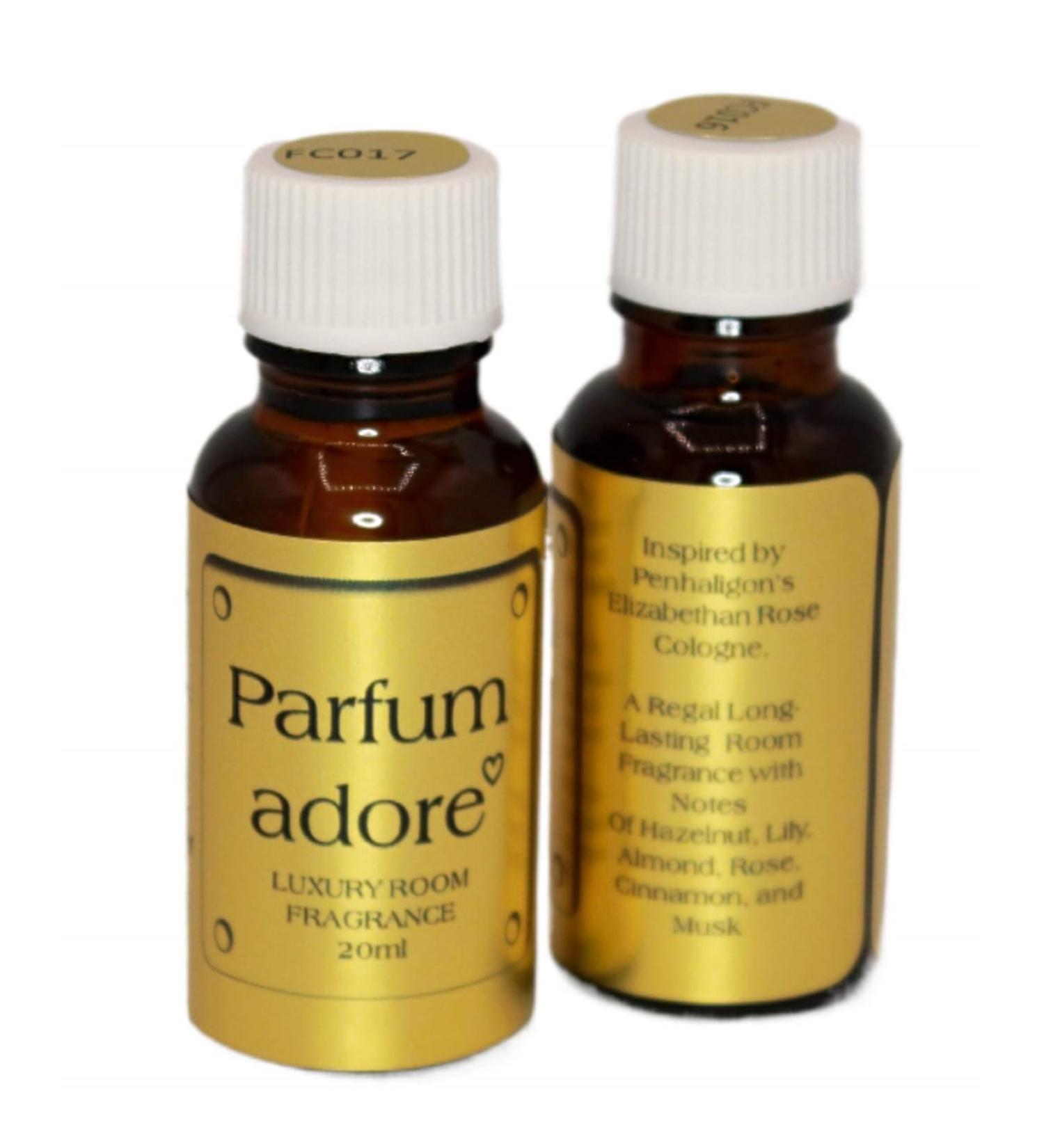 Inspired by Penthaligon Elizabethan Rose Scent for Home Cold Air Diffusers Luxurious Fragrance 20 ML