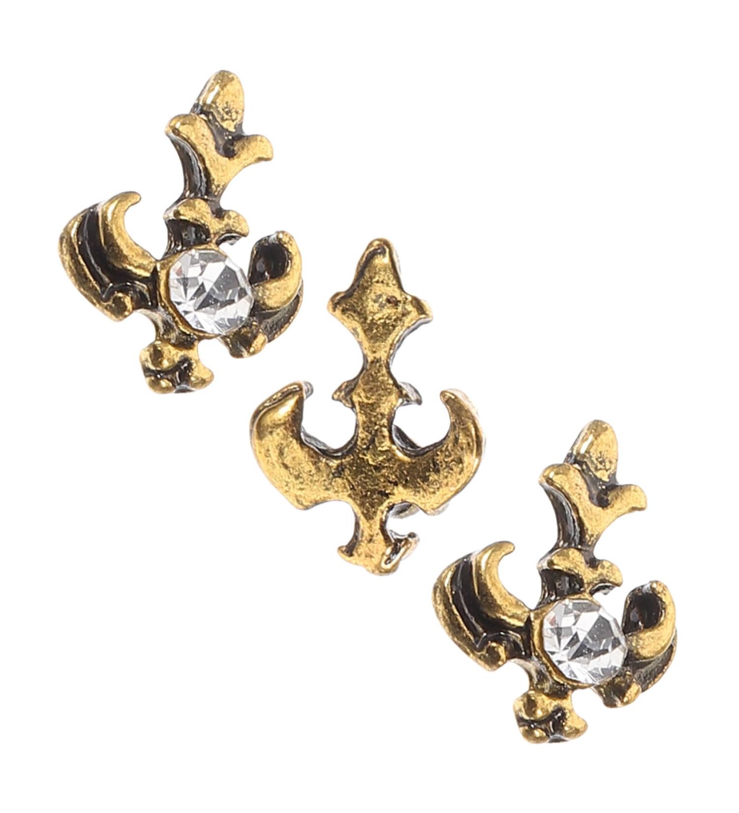 PACKOVE Tooth Gems Kit 3pcs Retro Vintage Decor Retro Decor Costume Supplies European and American Barbecue Dental Tooth Jewels - Buy Online on GoSupps.com