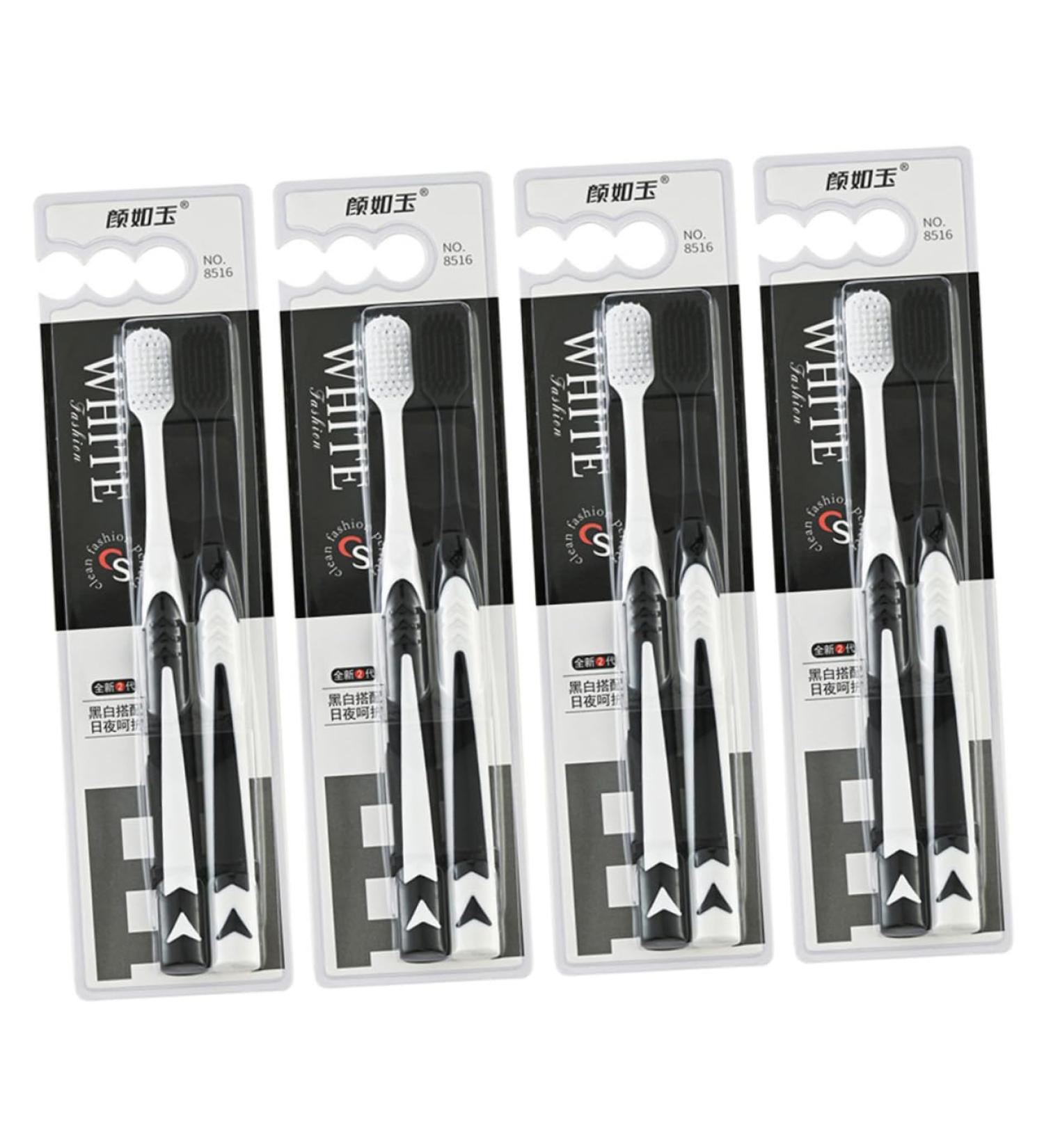 Buy 4 Pairs Portable Toothbrushes - Travel Essentials | International Shipping - Buy Online on GoSupps.com