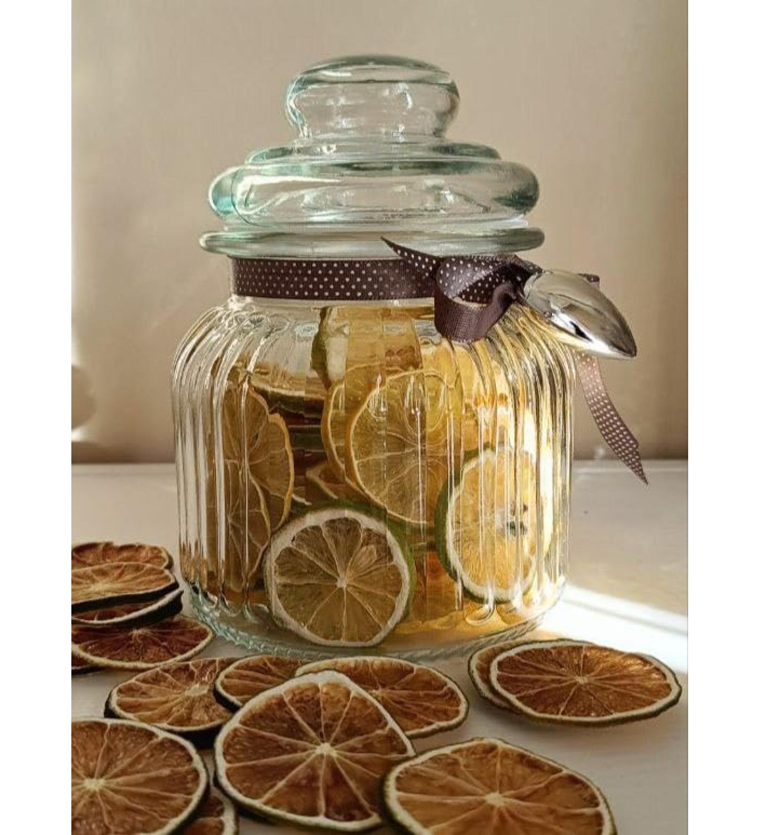 DEHYDRATED LEMON SLICING 100 GR without sugar 100% natural - Buy Online on GoSupps.com