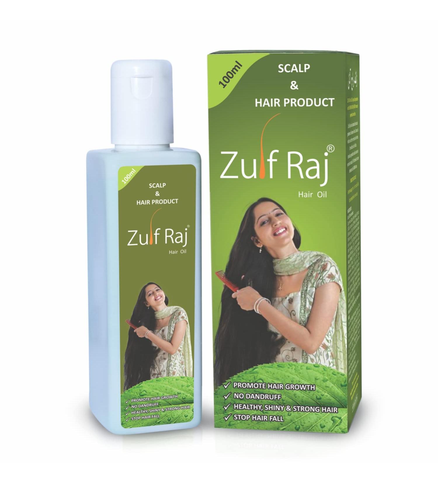 Sarina Herbal Zulf Raj Hair Oil 100Ml - Buy Online on GoSupps.com