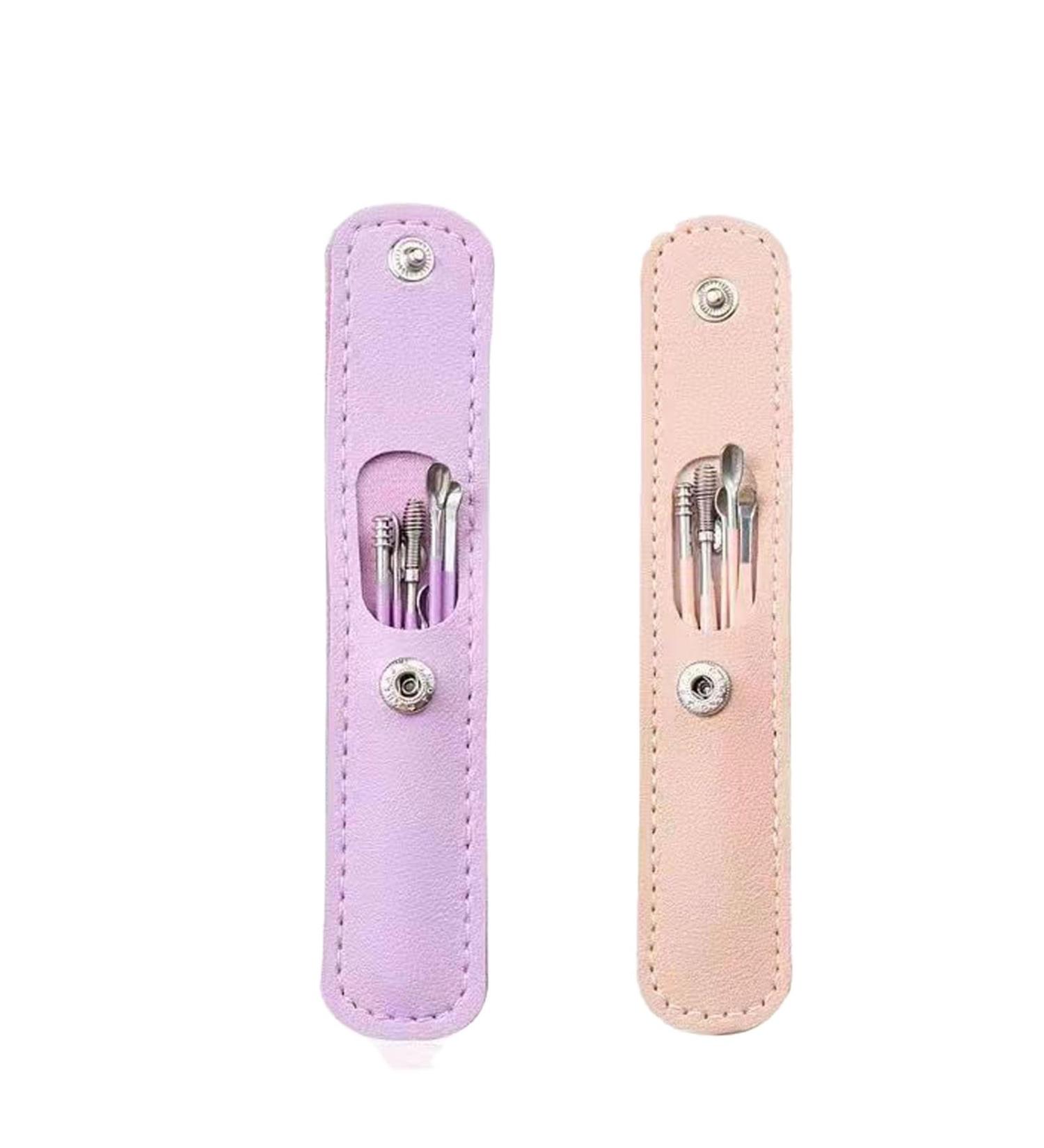 Browsluv Earwax Cleaner Tool Set Earwax Removal Cleaner Tool Set Ear Wax Removal 6-in-1 Ear Pick Tool Stainless Steel Ear Picks Innovative Spring Earwax Cleaner Tool Set (09) - Buy Online on GoSupps.com