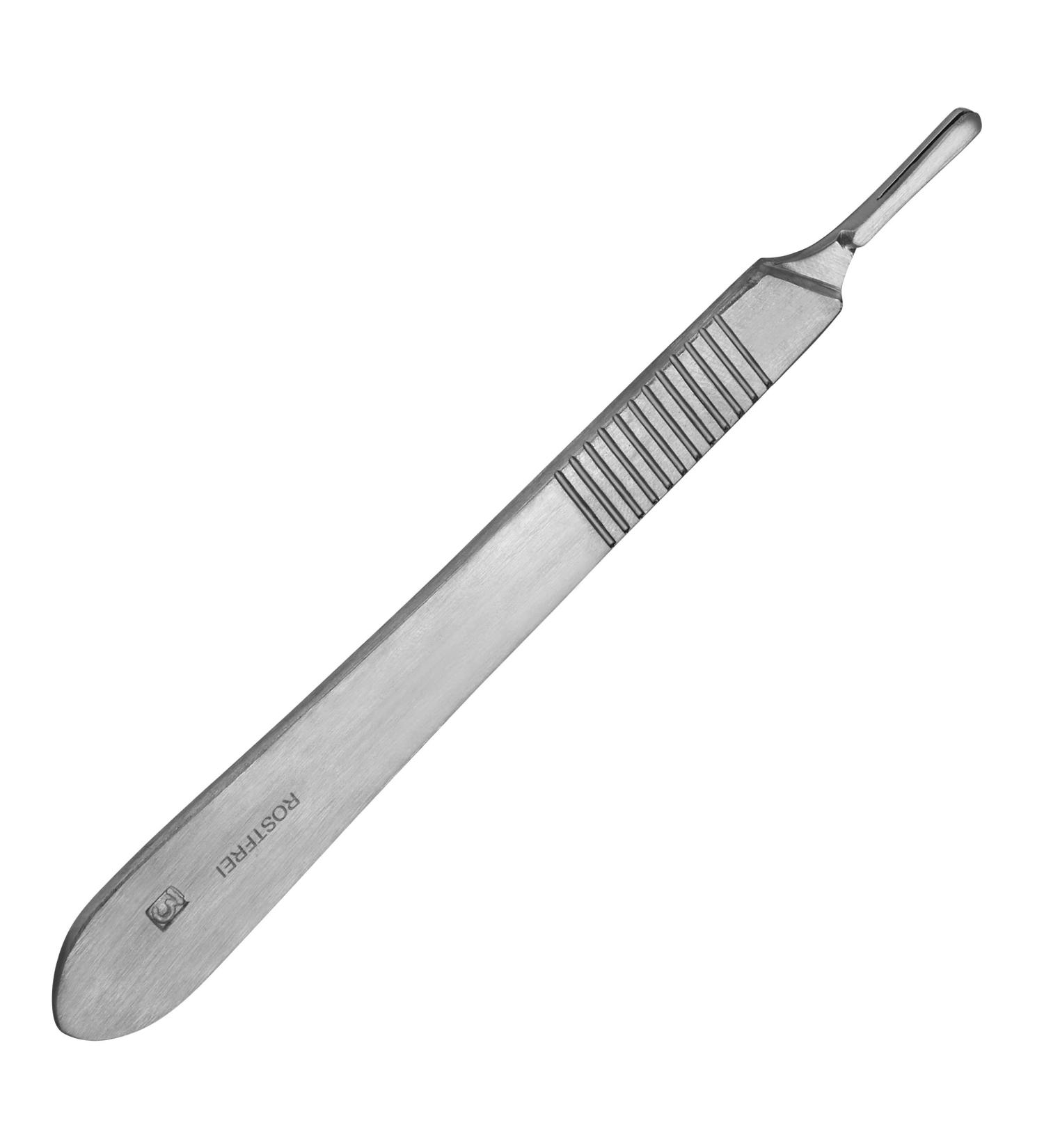 Shehadeh - Scalpel holder - Figure 3 - Scalpel handle No. 3 - stainless steel