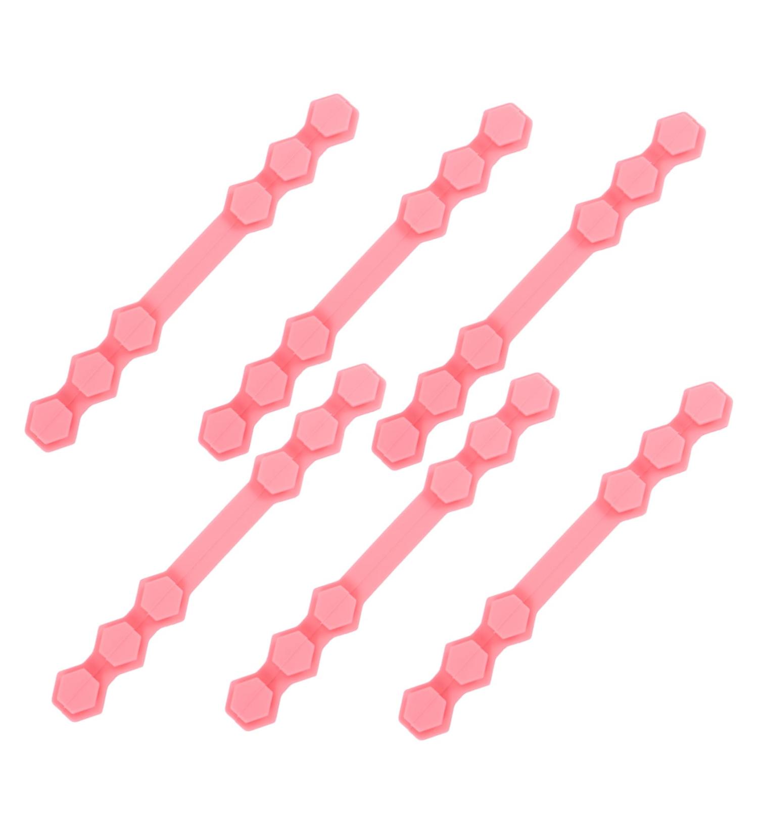 Minkissy 10 PC Masking Hooks & Mask Holders - Pink Lanyard for Face Masks | International Shipping Available - Buy Online on GoSupps.com