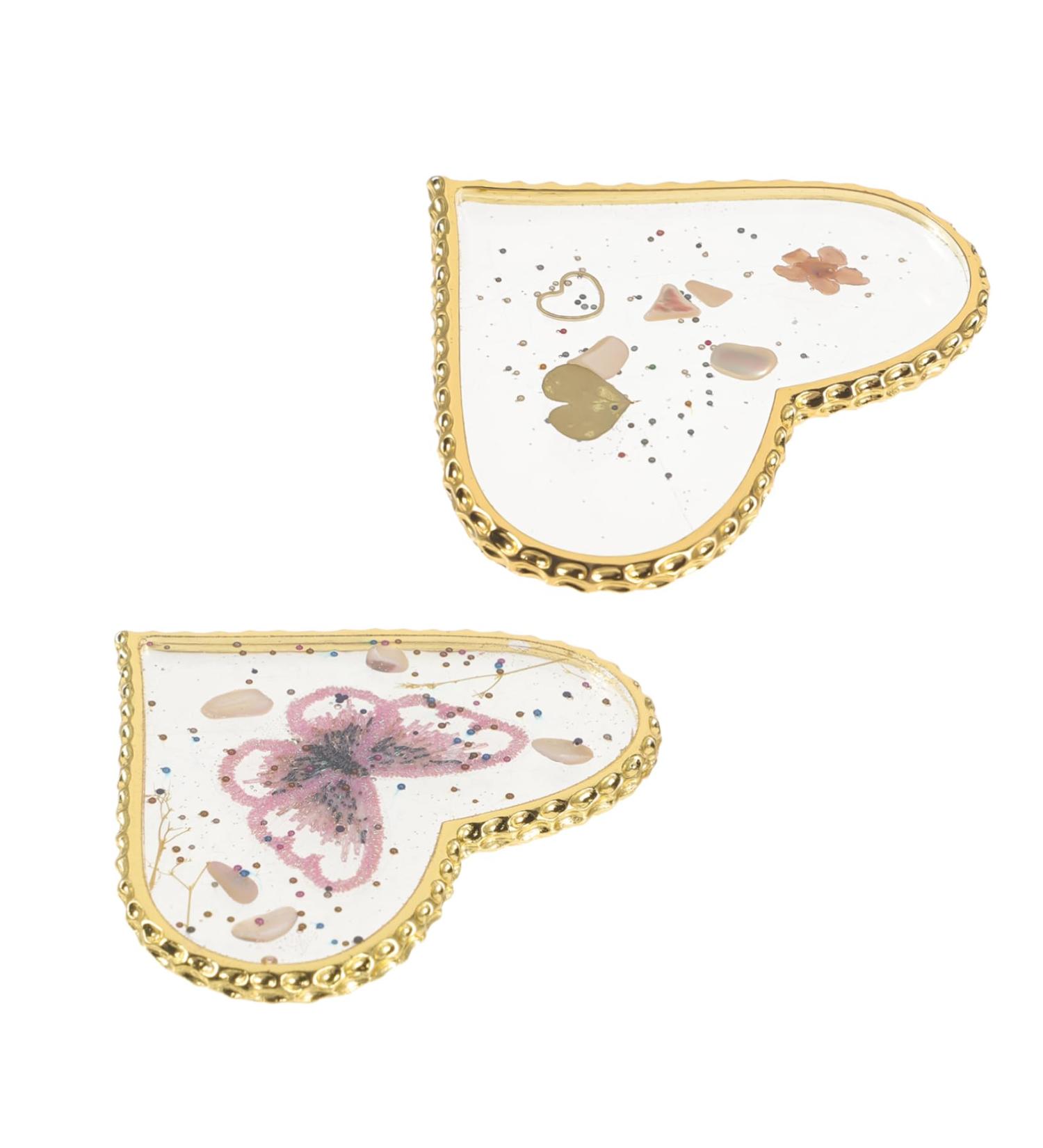 VICASKY 2pi ces Palette de M lange pour Vernis Ongles R sine Plateau de Pr sentation pour Nail Art de Palettes de M lange de Couleurs - Buy Online on GoSupps.com