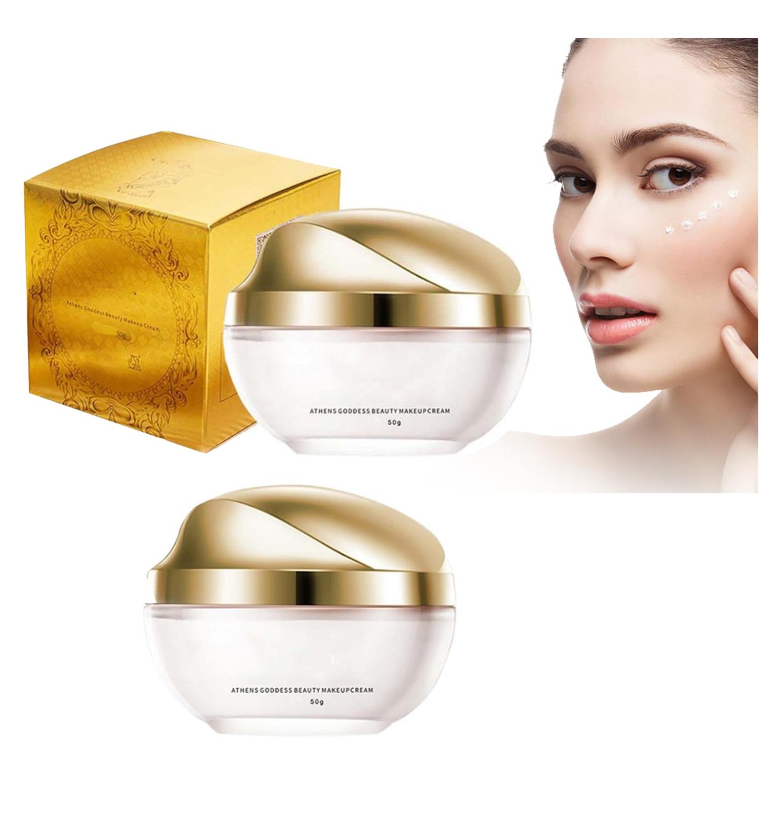 Moisturizing Brightening Concealer Smooth Tone-Up Cream Concealer Illuminating Moisturizing Tone-Up Cream Makeup Cream Skin Brightening & Moisturizing Tone-Up Cream (2pc 50 g) - Buy Online on GoSupps.com