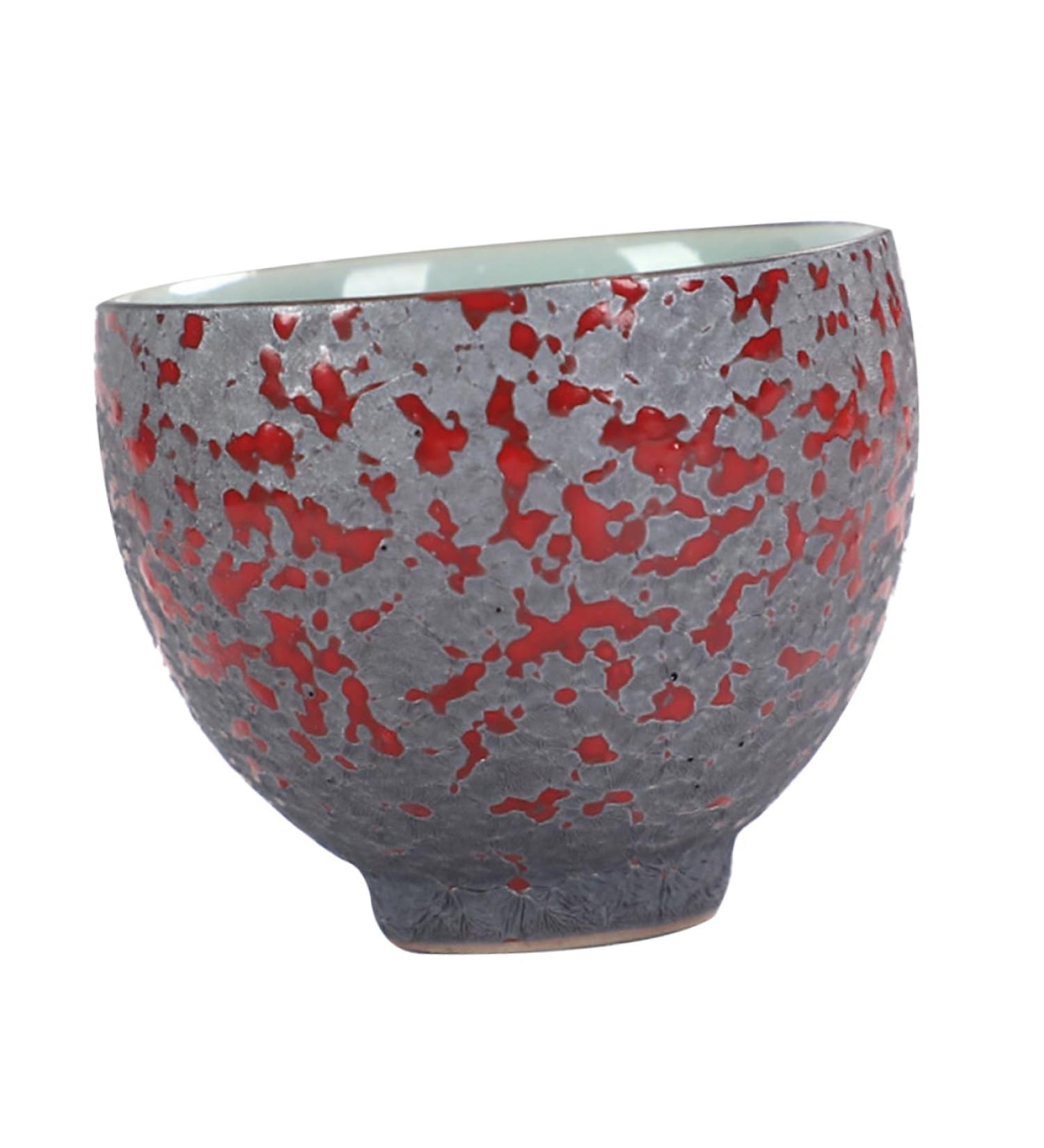 Alipis Cup Chinese Delicate Household Supply Drinking Ceramic Durable Home Tasting Mini Style Kung Ware Red 7X7X5.3CM - Buy Online on GoSupps.com