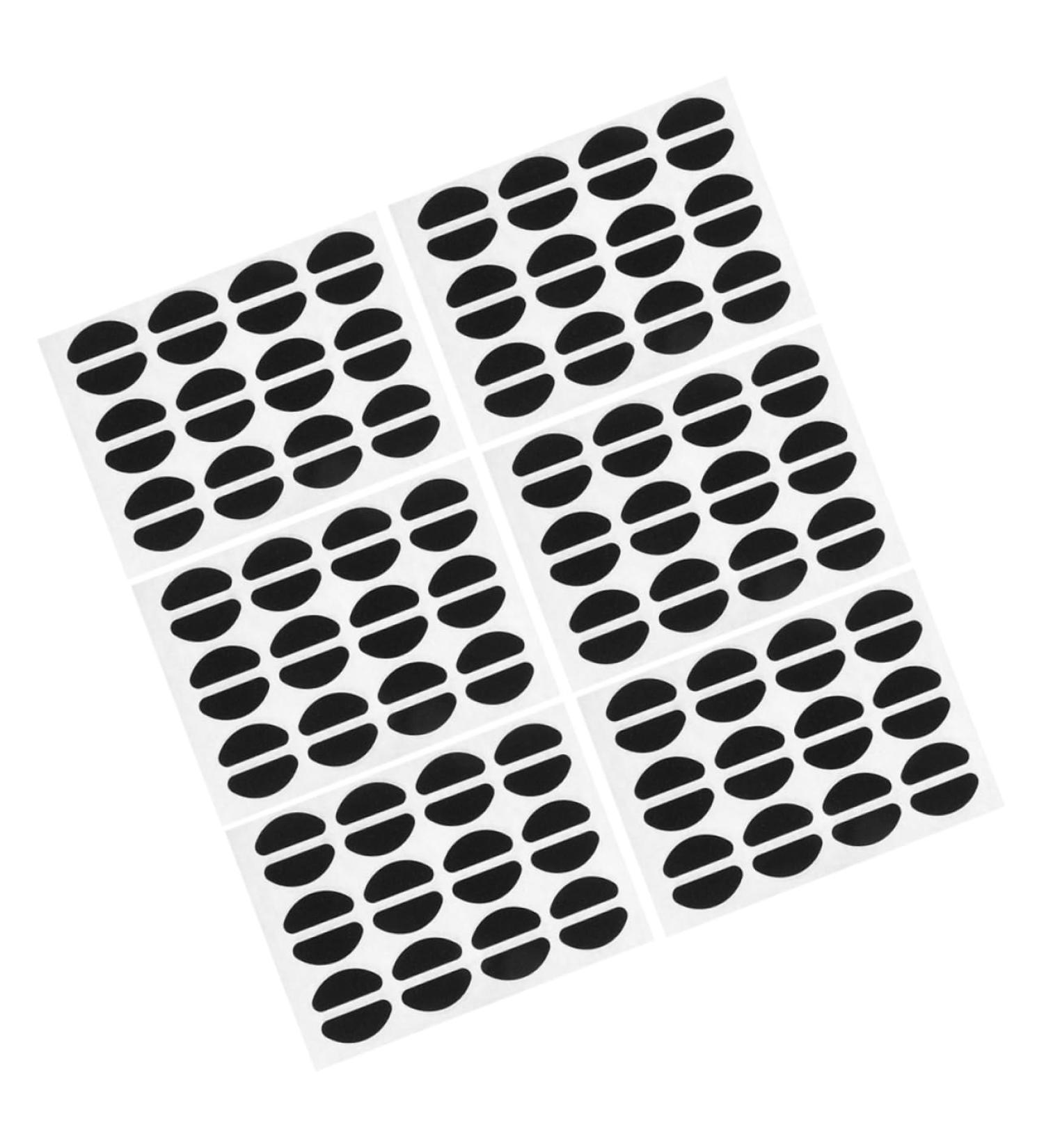Stobok 24 Pairs Nasal Cushion - Rubber Silicone Glasses Nose Pads for Comfort | 1.9x0.8cm Black Nose Pieces for Improved Fit - Buy Online on GoSupps.com