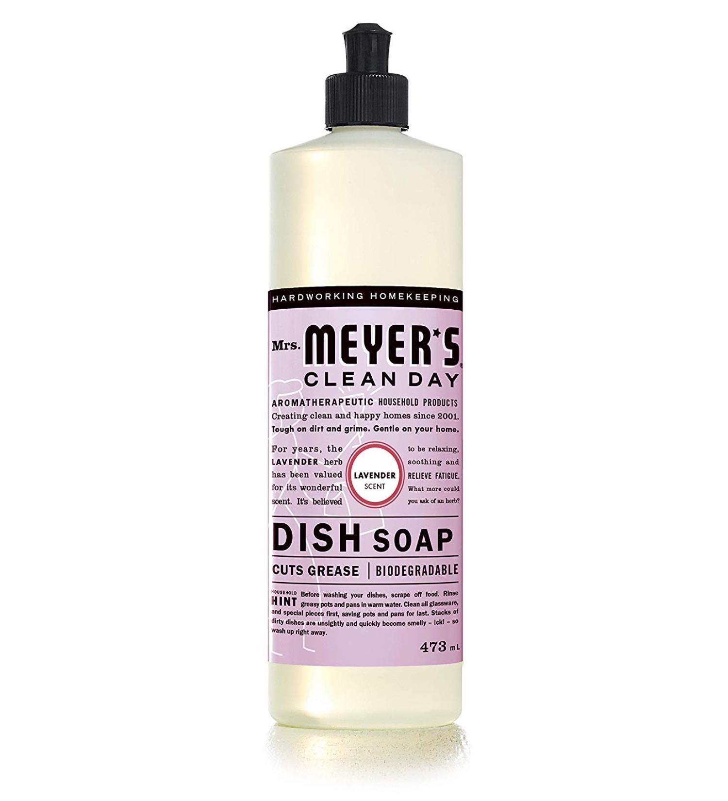 Mrs. Meyers Clean Day Lavender Dish Soap 473 ml (Pack of 4) - Buy Online on GoSupps.com