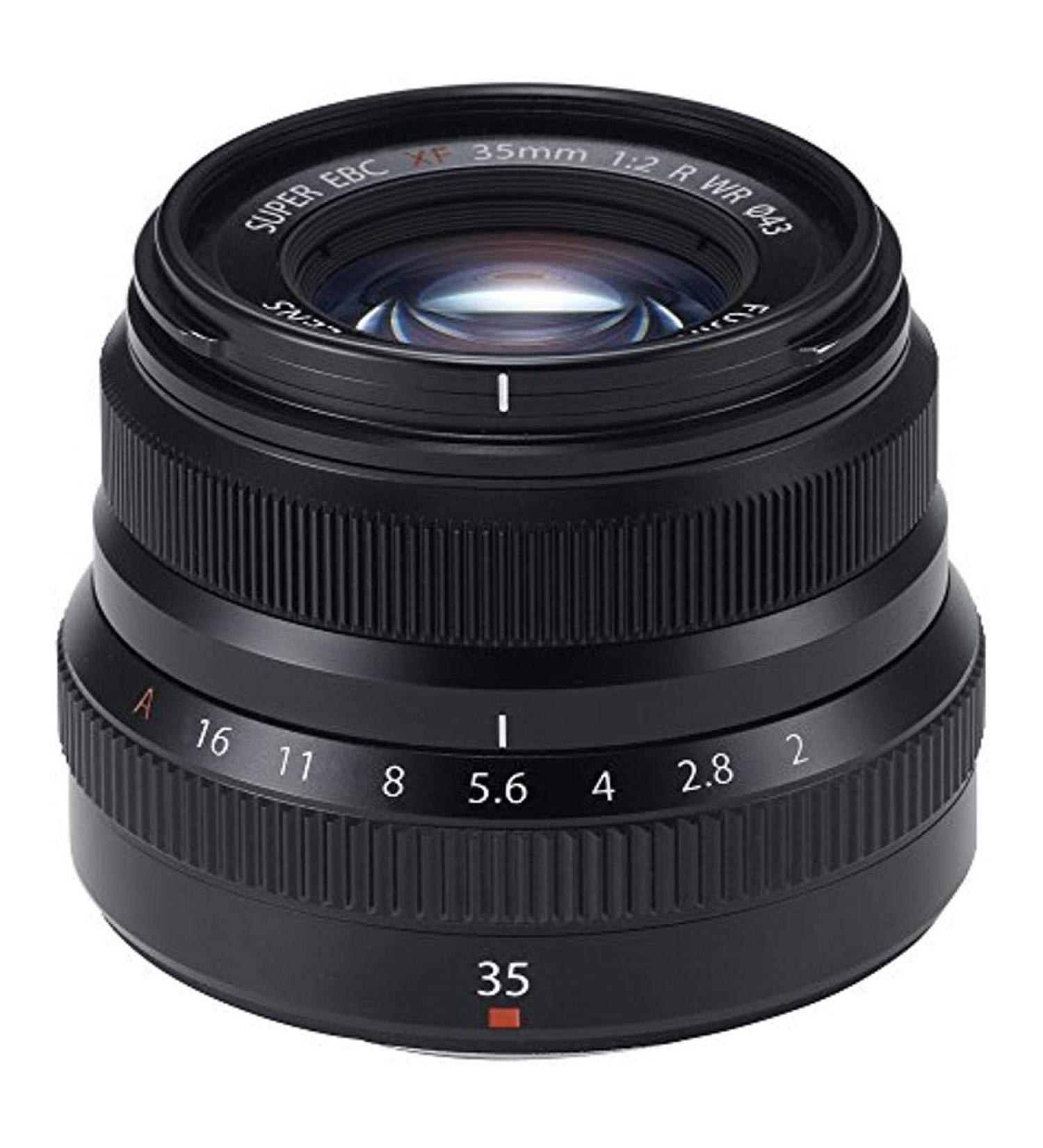FujiFilm XF35mmF2 R WR Black - Premium Weather-Resistant Lens - Buy Online on GoSupps.com
