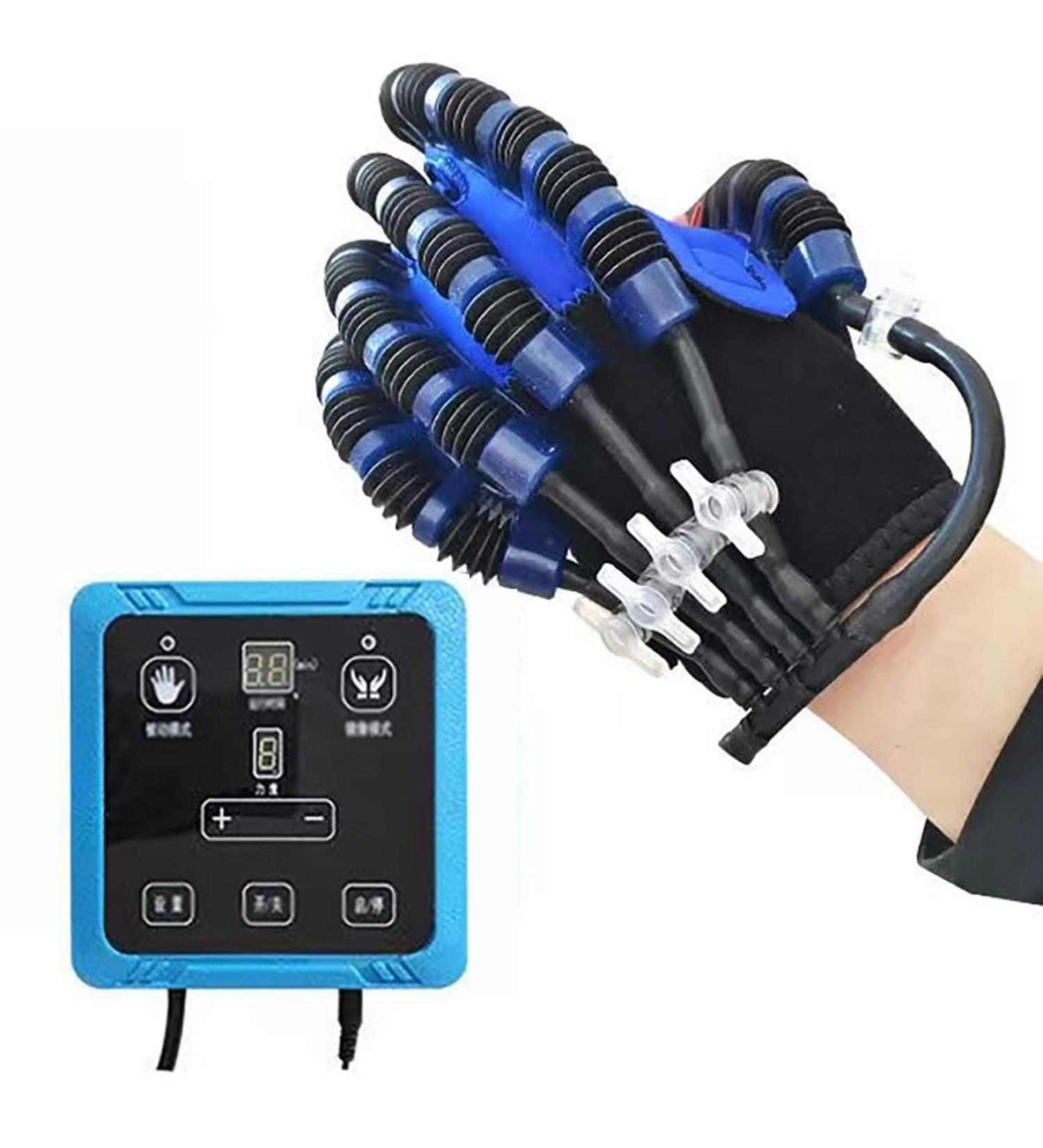 Self-Training Rehabilitation Robot Gloves Finger and Hand Function Rehabilitation Trainer Hand Recovery Equipment for Hand Dysfunction Patients(Size:L Code Color:Left) L code Left - Buy Online on GoSupps.com