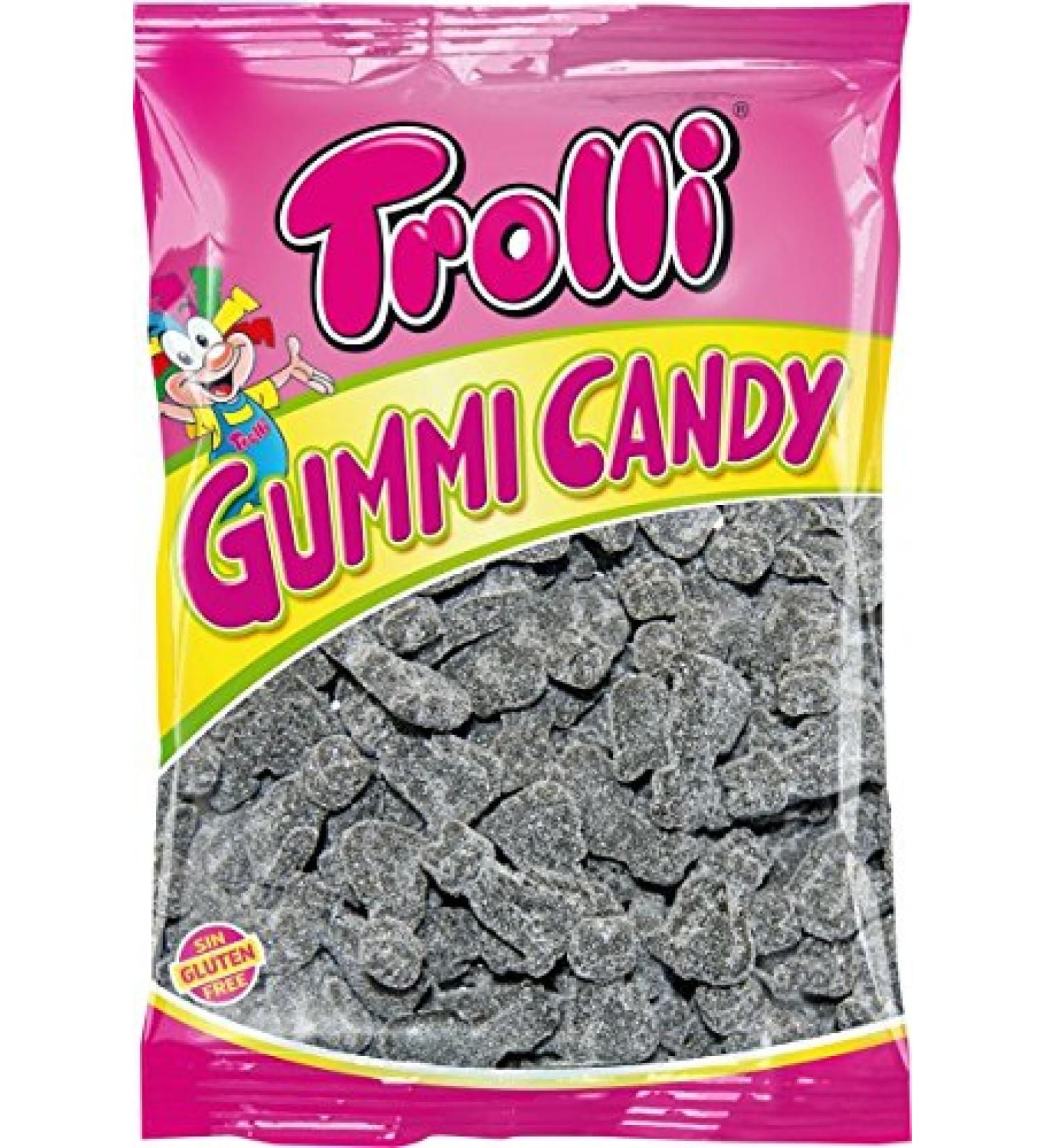TROLLI- Cats with licorice flavor - 1000 g
