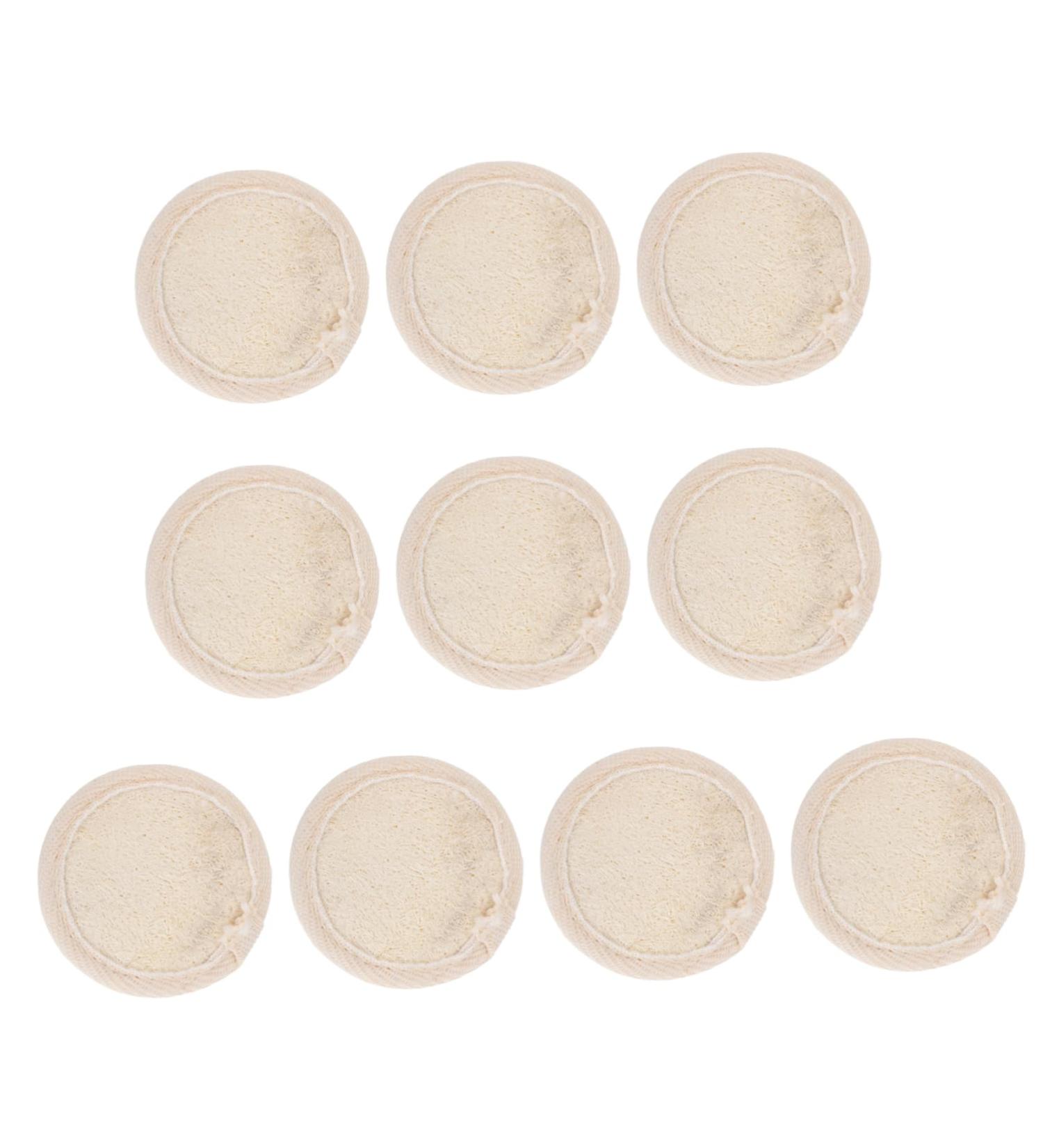 FRCOLOR 1 Set Loofah Face Wash Microfiber Makeup Remover Pads Loose Powder Puff Facial Cleaning Pad Makeup Remover Cotton Makeup Powder Puffs Makeup Puff Sponge Eye Cleansing Cotton Beauty - Buy Online on GoSupps.com