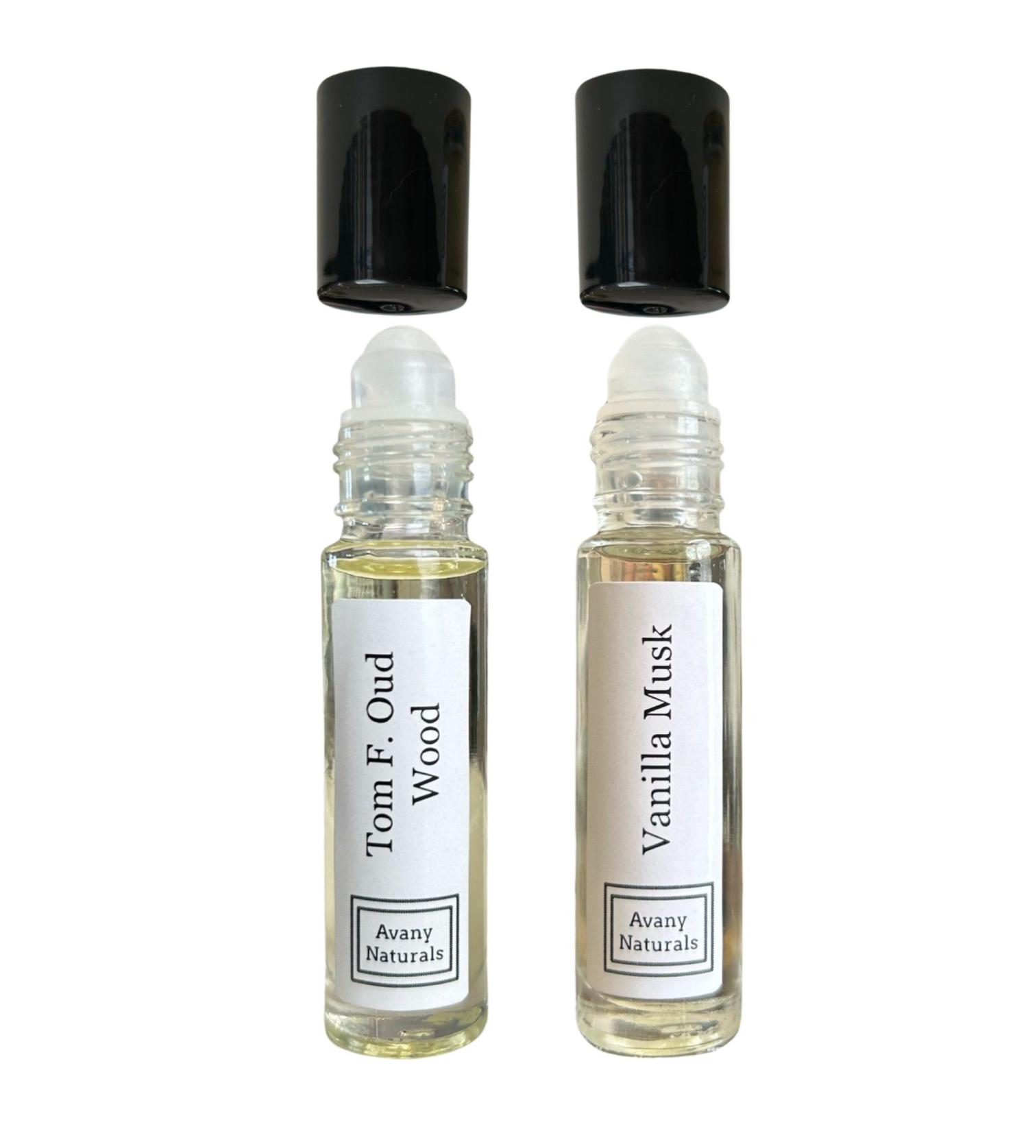 Perfume Sampler Set Woman - Perfumed Body Oil Mini Perfume Rollerball Fragrance Oil Small Perfume Samples Travel Size Cologne 2 pc Duo (Set #12) - Buy Online on GoSupps.com