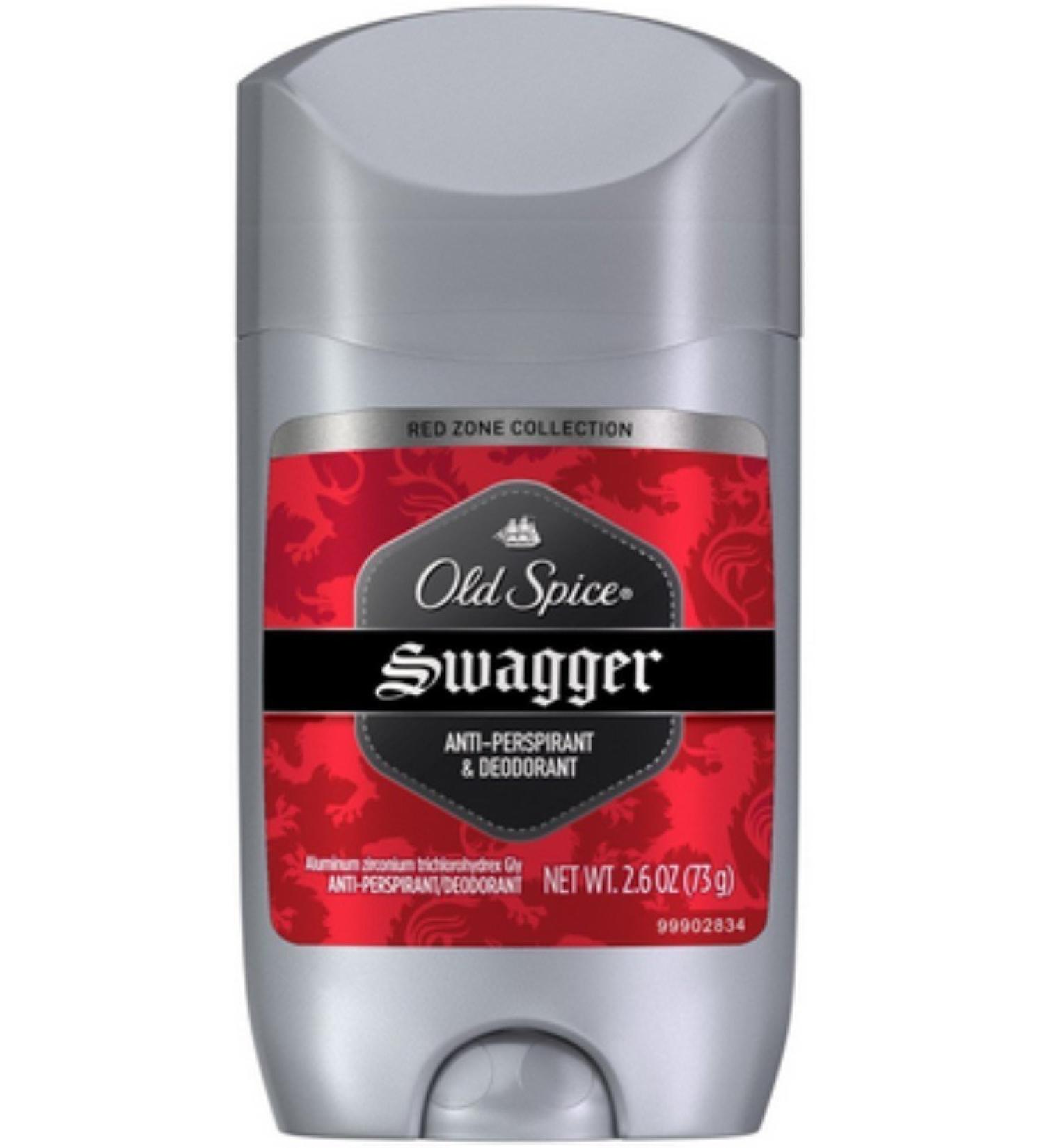 Old Spice Rz Inv Sld Swag Size 2.6z Old Spice Red Zone Swagger Invisible Solid Anti-Perspirant Deodorant