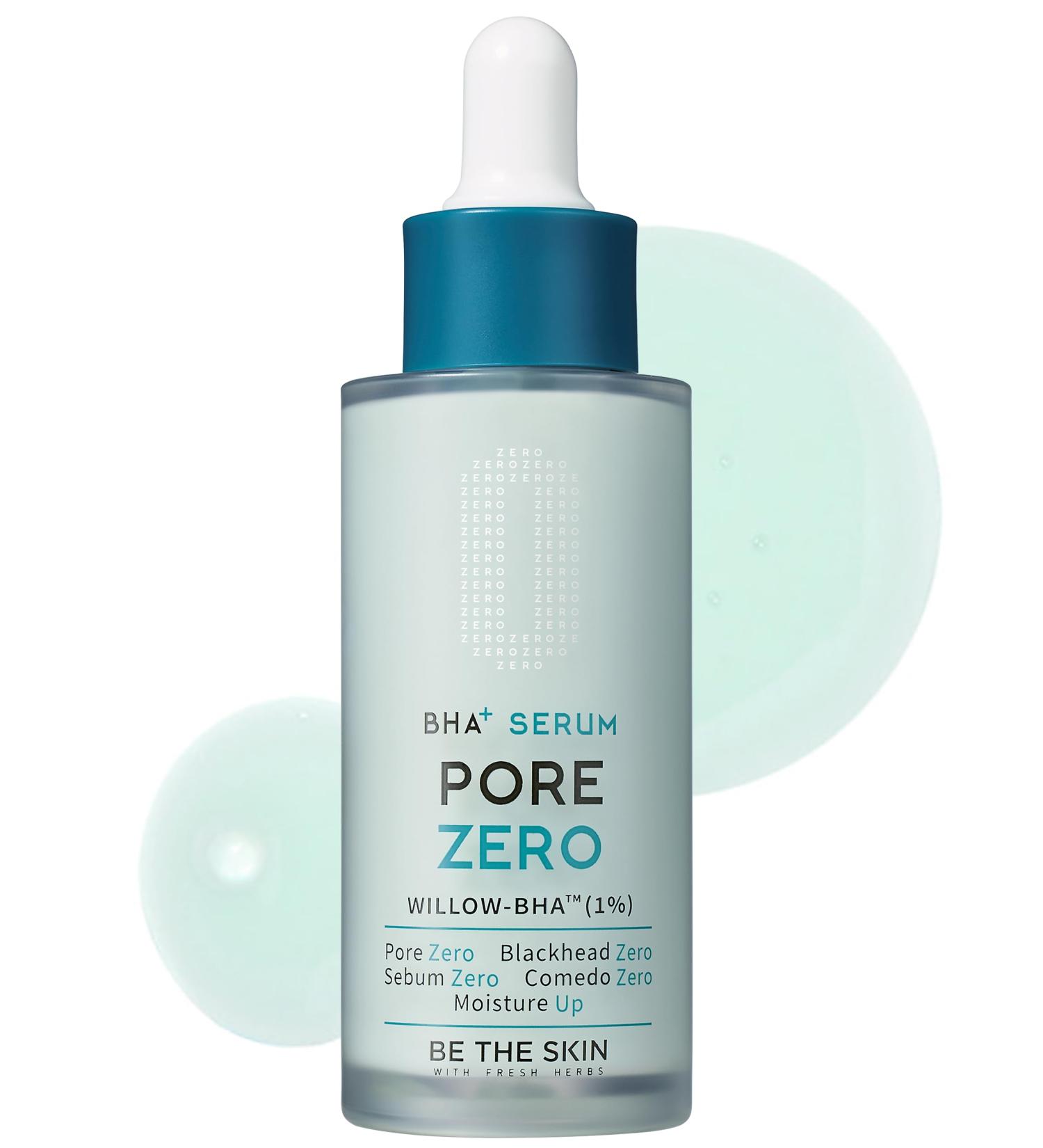 BE THE SKIN Pore Zero BHA Exfoliating Serum (30ml) Willow Bark BHA + AHA Clears Clogged Pores & Blackheads Cica Soothing for Oily & Blemish-Prone Skin - Buy Online on GoSupps.com