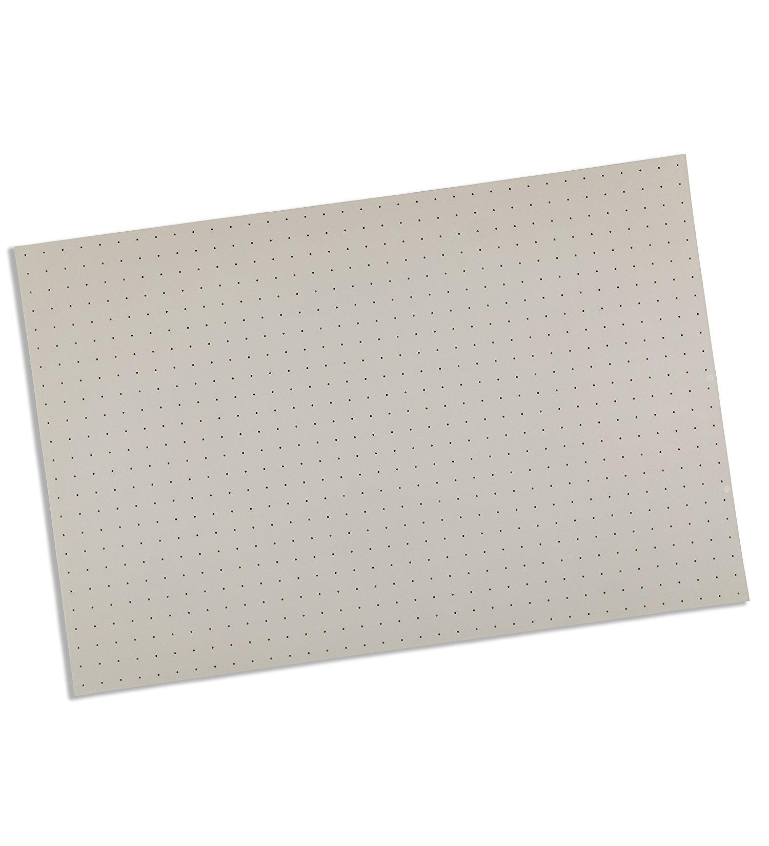Rolyan PolyformThermoplastic Splinting Material 1% Perforated Custom Rigid Splint Fabrication for Elbow Functional Positioning Latex Free 1/8 x 24 x 36 Single Sheet White White  1% Perforated 1/8 x 18 x 24  4 Sheets 1% Perforated 1/8 x 24 x 36