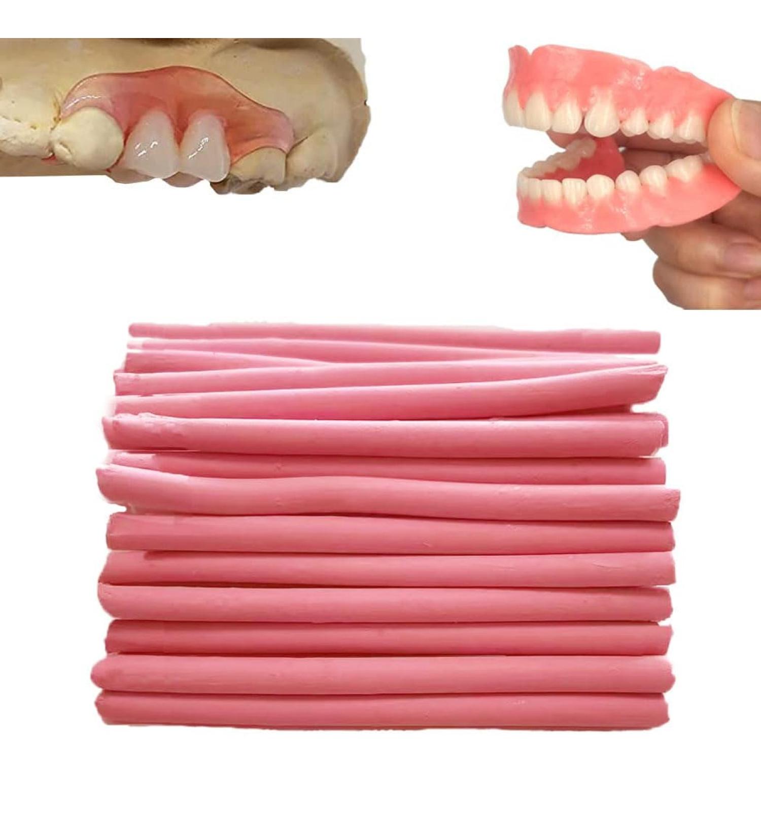 Do It Yourself Fake Tooth Repair Kits or Making Temporary Partial or Full Dentures Tooth Fixing Kit for regaining Condident Smile - Buy Online on GoSupps.com