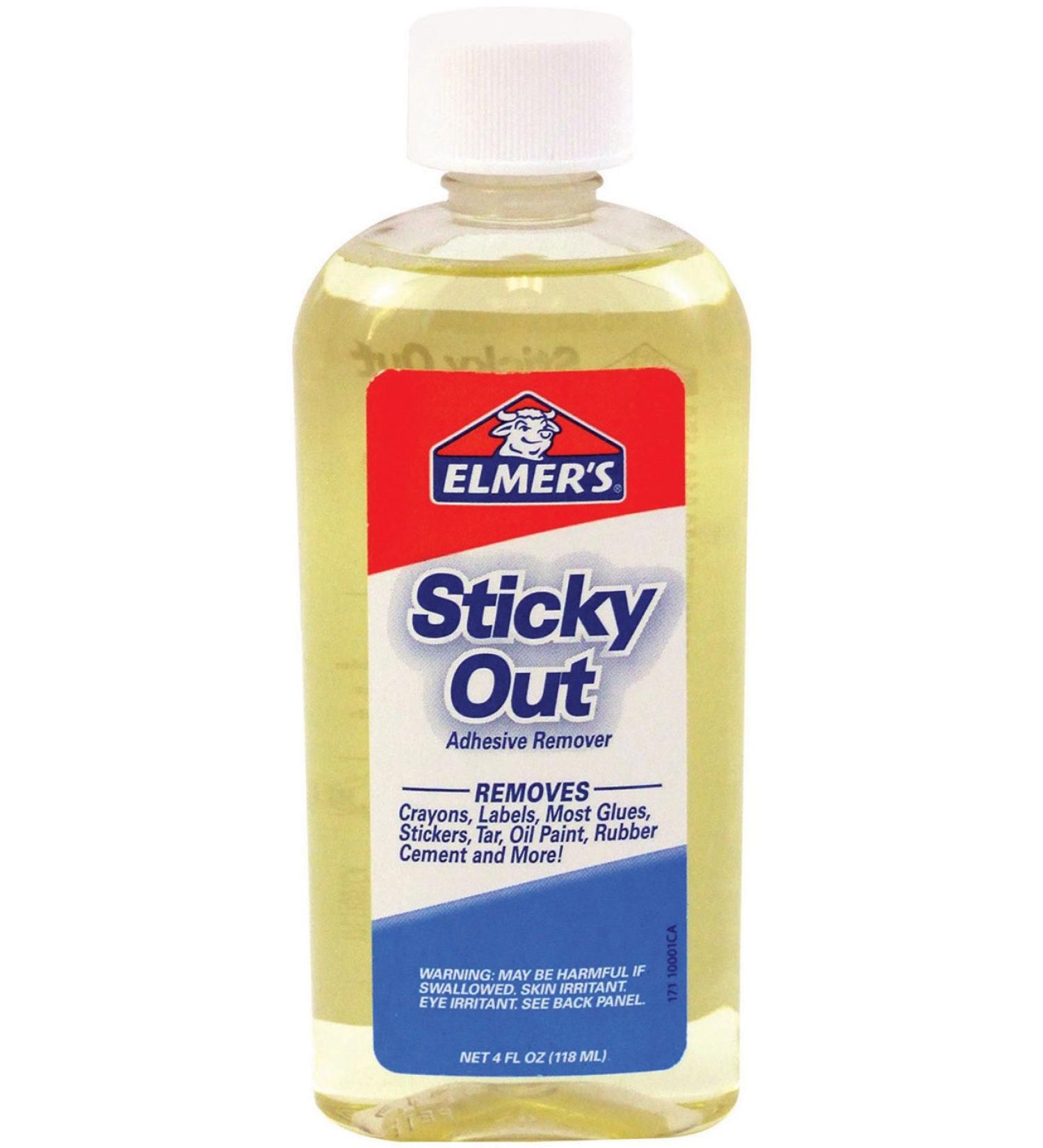 Elmer's Sticky Out Adhesive Remover, 4.0 Ounces, Clear (171)