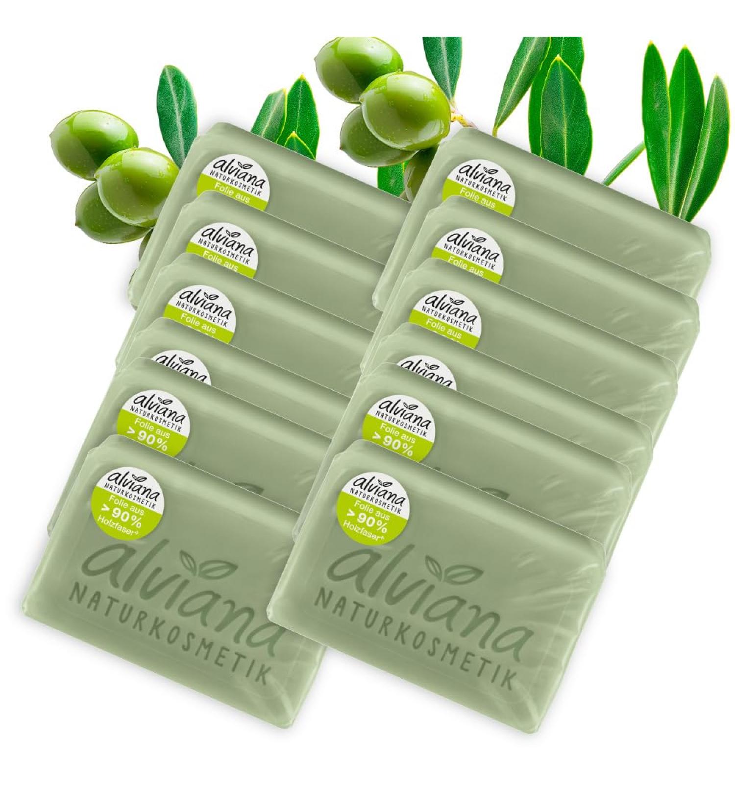  Alviana Olive oil soap 100g - Buy Online on GoSupps.com