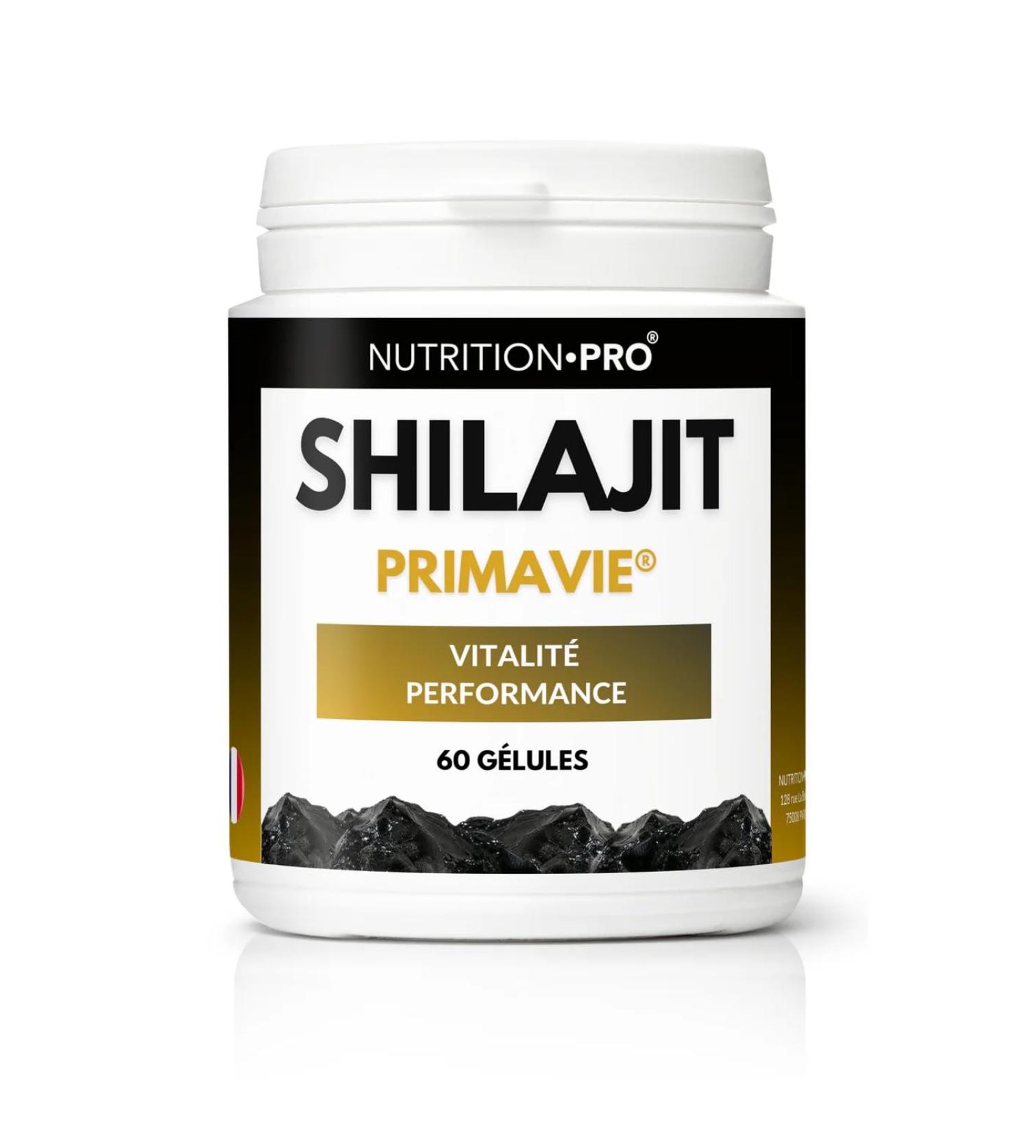 Shilajit Primavie 60 G lules R f rence mondiale du Shilajit Extrait Brevet Vitalit & nergie Fabriqu en France Cure 30 Jours Nutrition Pro - Buy Online on GoSupps.com