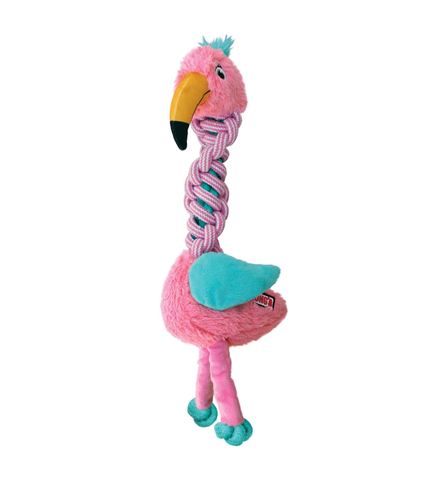 KONG Knots Twists (Giraffe/Flamingo) - for Medium/Large dogs (1 supplied) - Buy Online on GoSupps.com