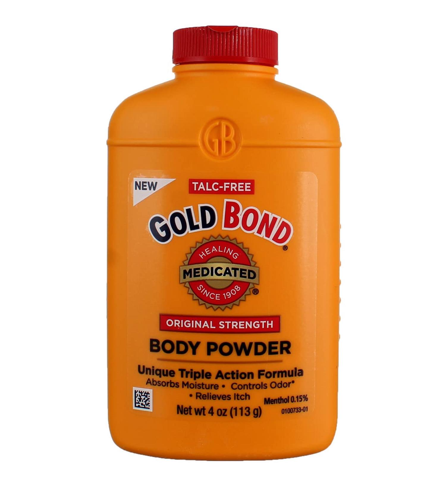 Gold Bond Original Strength Medicated Body Powder - 4 oz (113 g) - Buy Online on GoSupps.com