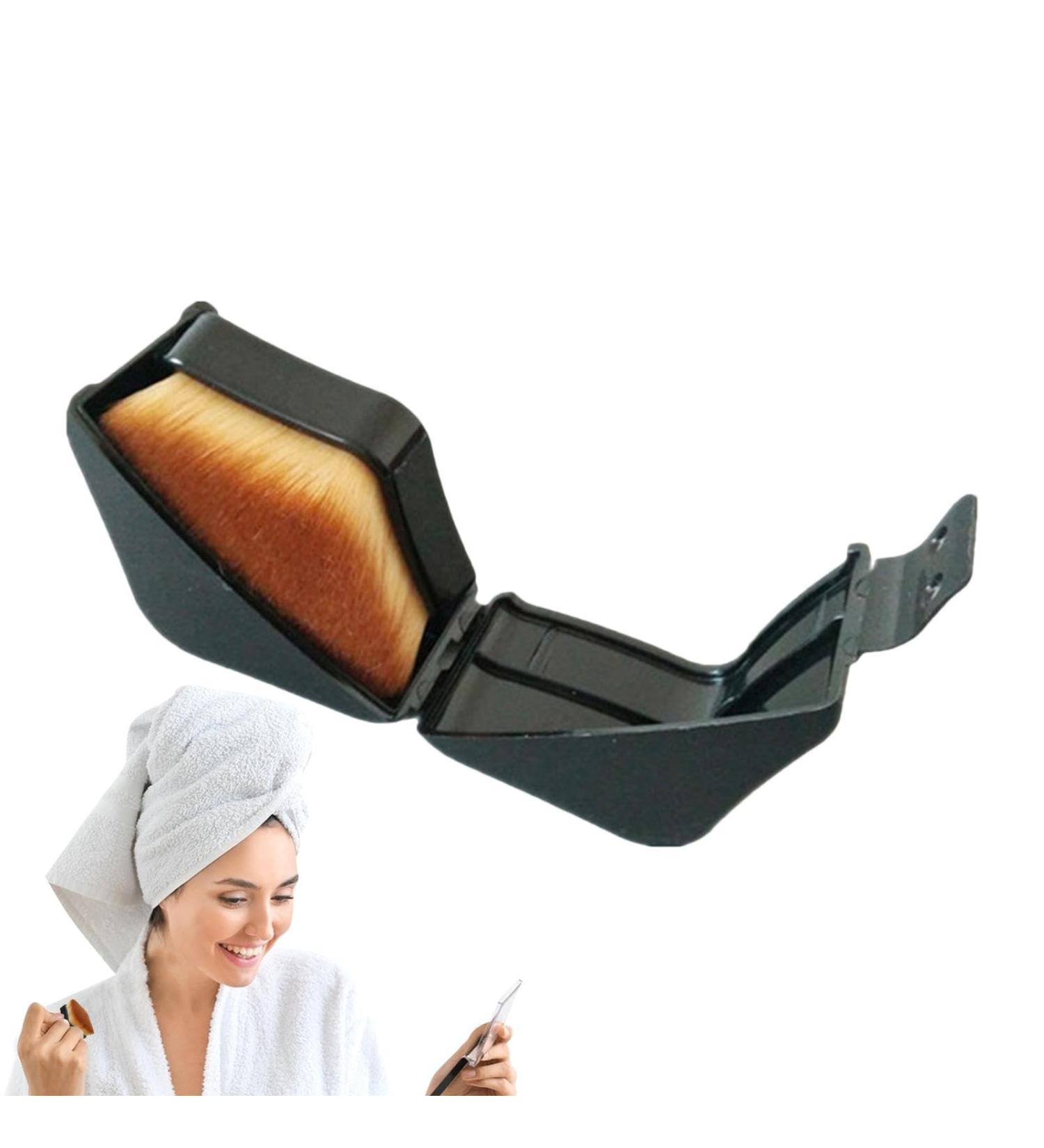Liquid Foundation Brush for Face | Foundation Concealer Brush | Liquid Powder Brush Rhombic Make up Brush Flat Top Cosmetics Applicator Face Makeup Tool - Buy Online on GoSupps.com