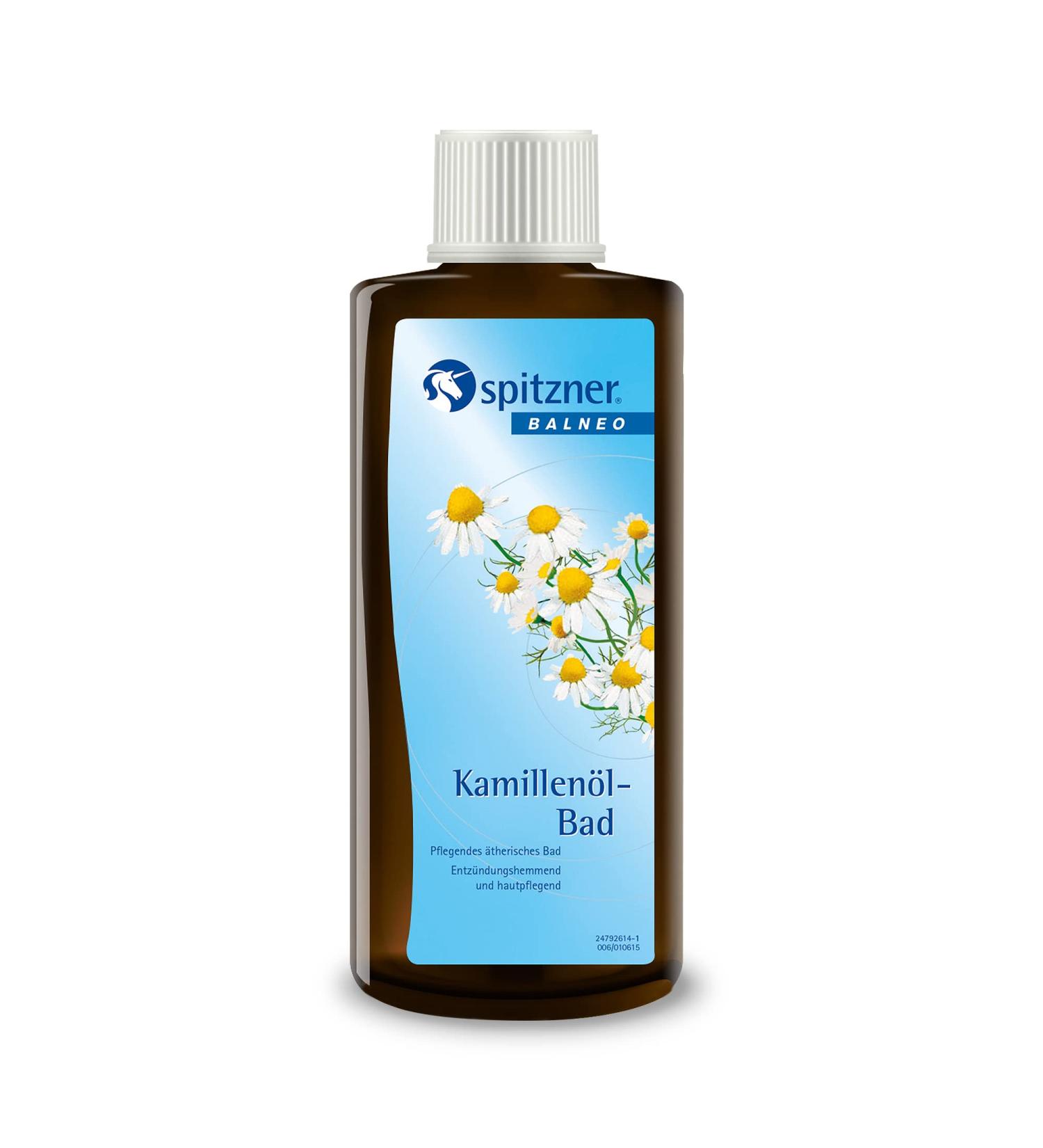 Spitzner Health Bath Chamomile Oil 190 ml - Nourishing Chamomile Bath Essence | Anti-Inflammatory & Health Benefits for International Shipping - Buy Online on GoSupps.com