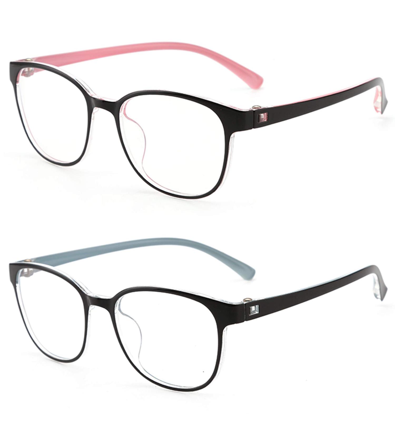 Aroncent Children's Blue Light Glasses - 2PCs Anti Blue Light Filter Frames for Girls Ages 8-18 - Buy Online on GoSupps.com