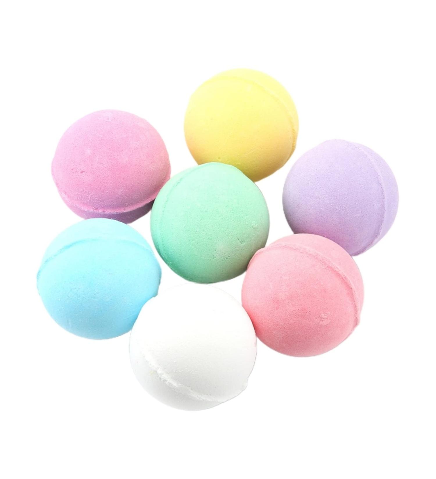  BoNene Set of 5 bath bombs - 20g - Small bath bombs - Stress relief - Moisturizing fragrance - Aromatherapy - SPA - Salt ball - Bath bomb shape - Buy Online on GoSupps.com