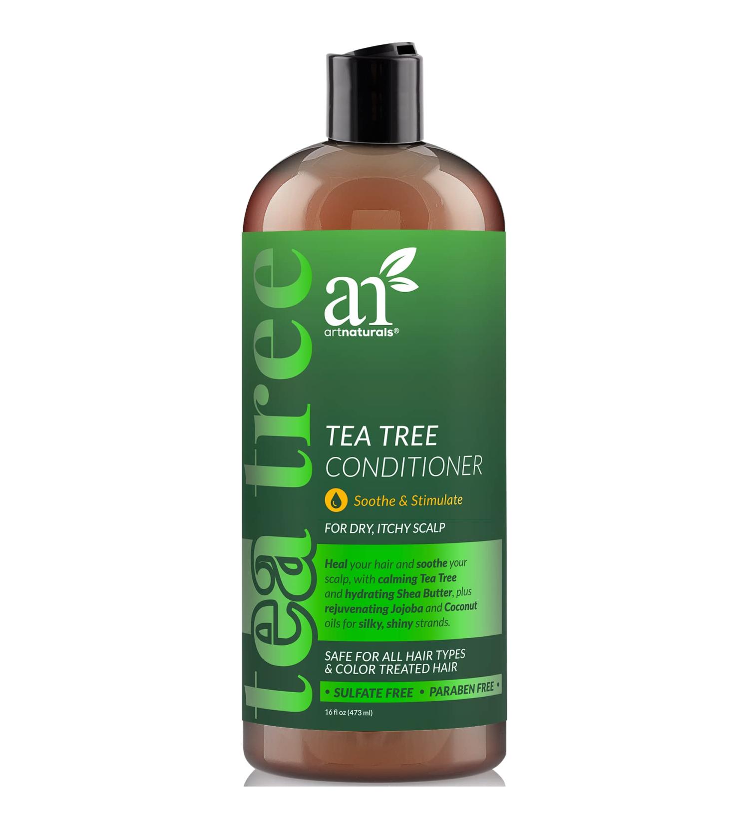 Artnaturals Tea Tree Conditioner 16oz - Sulfate-Free | 100% Pure Tea Tree Oil for Dandruff & Dry Scalp - Men & Women - Buy Online on GoSupps.com