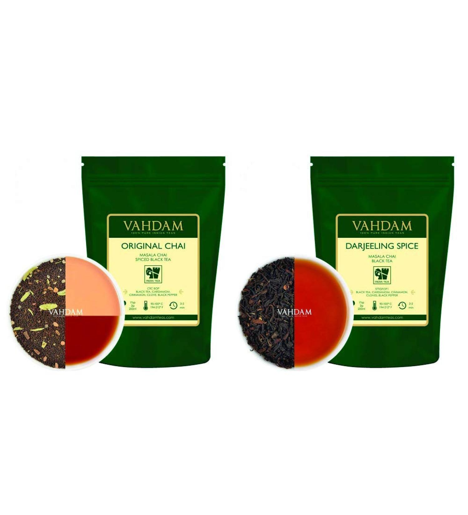 Vahdam Teas Original Black Chai 3.53 oz - Premium Authentic Flavor - Buy Online on GoSupps.com